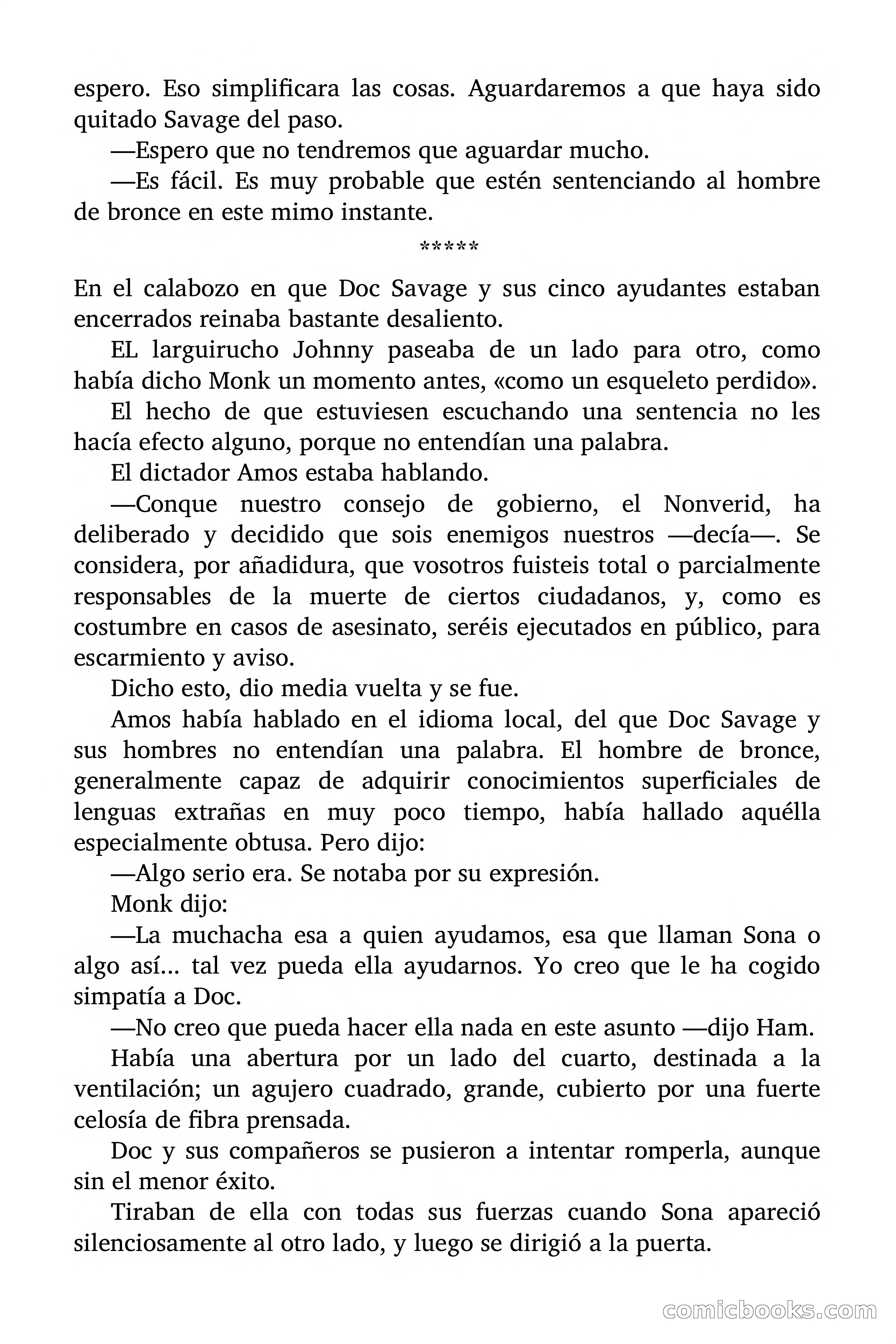 Doc Savage: El País de la Noche Eterna — page 152 of 173