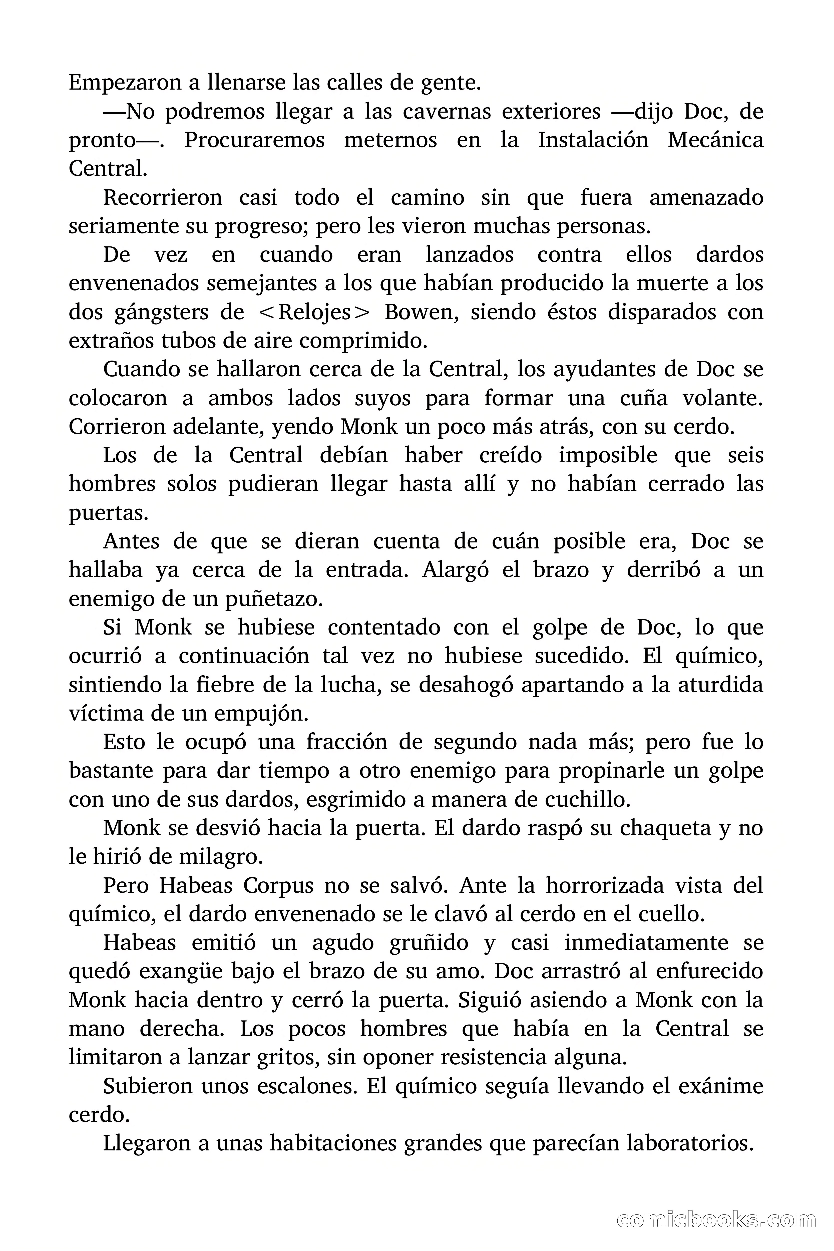 Doc Savage: El País de la Noche Eterna — page 154 of 173