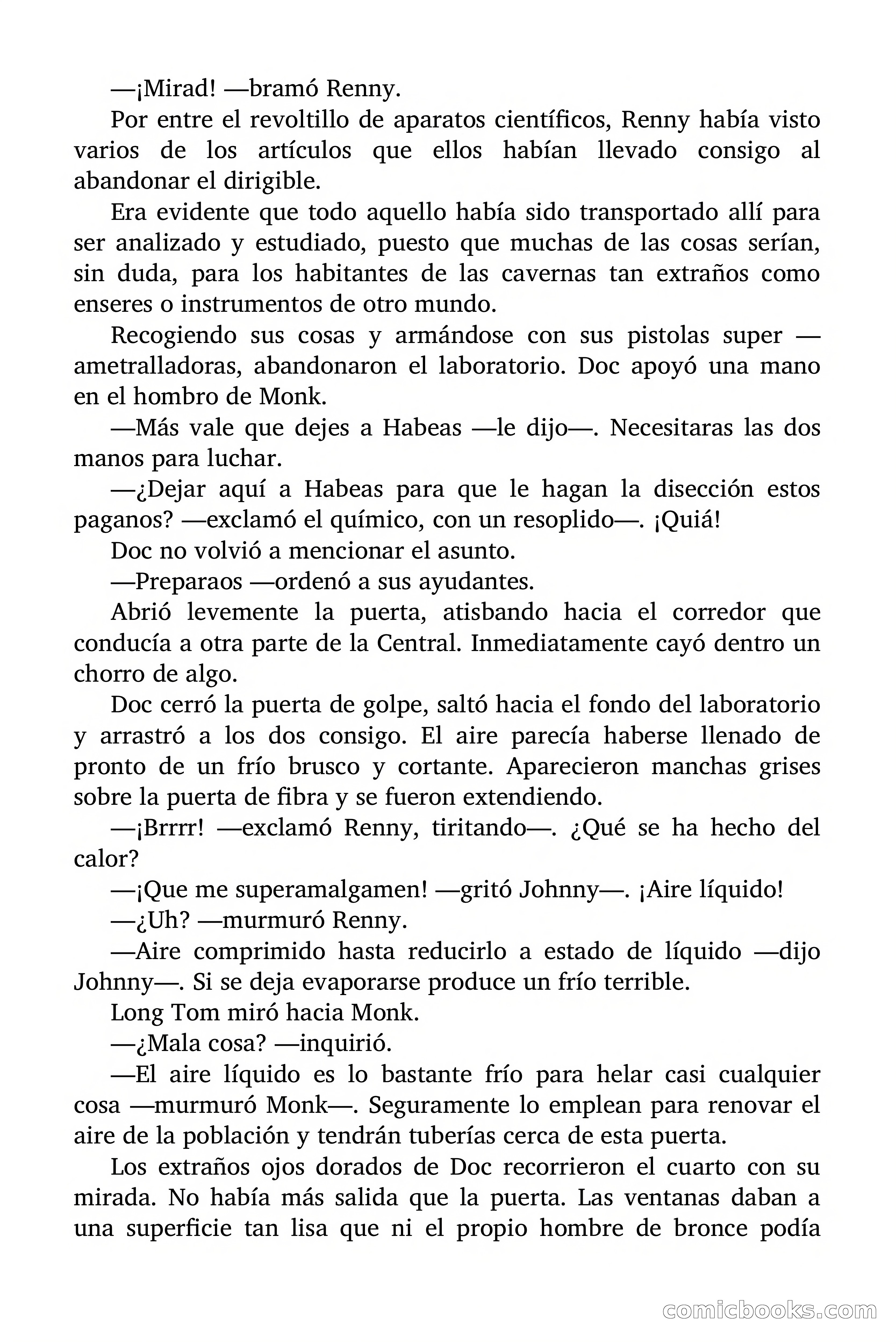 Doc Savage: El País de la Noche Eterna — page 155 of 173