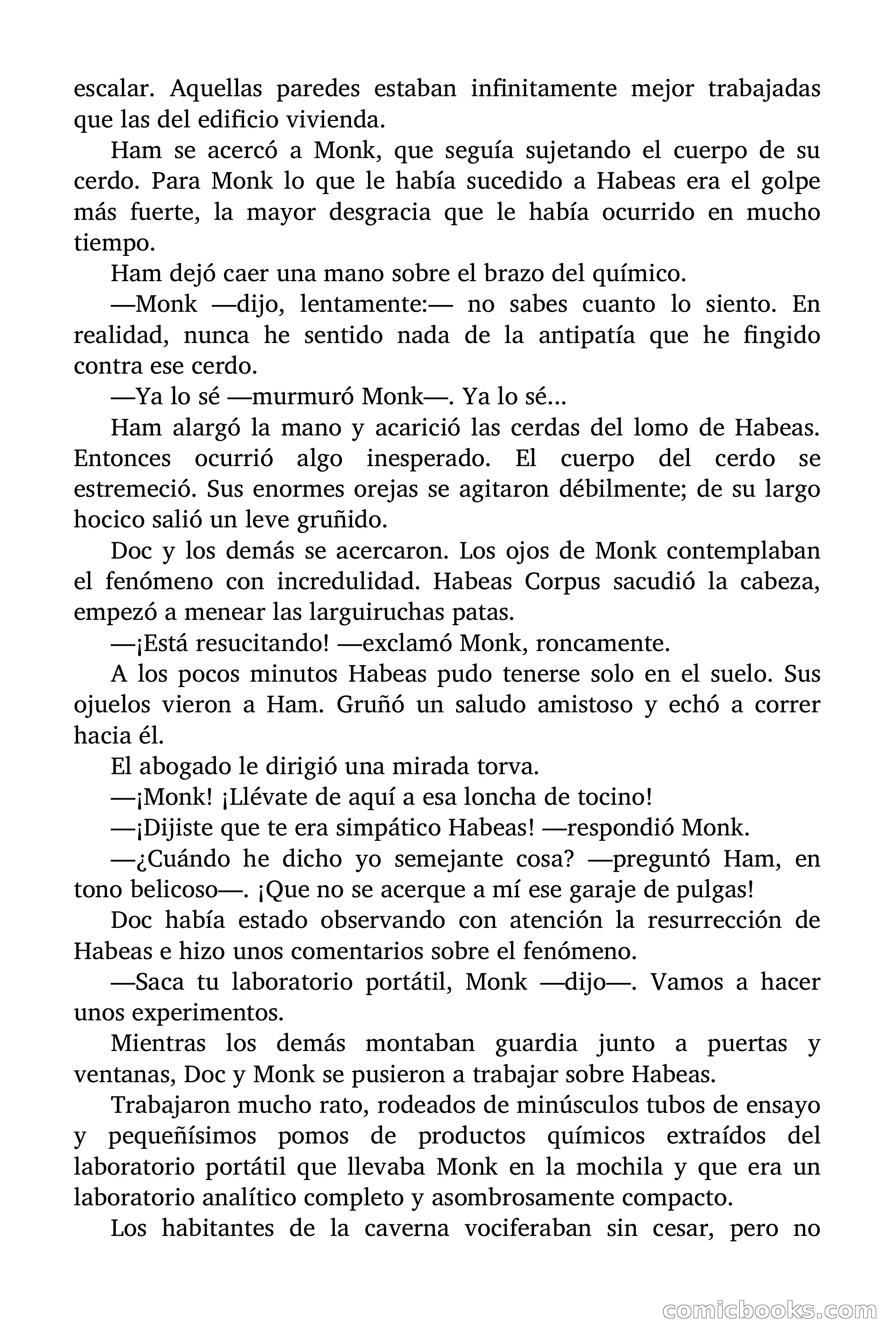 Doc Savage: El País de la Noche Eterna — page 156 of 173