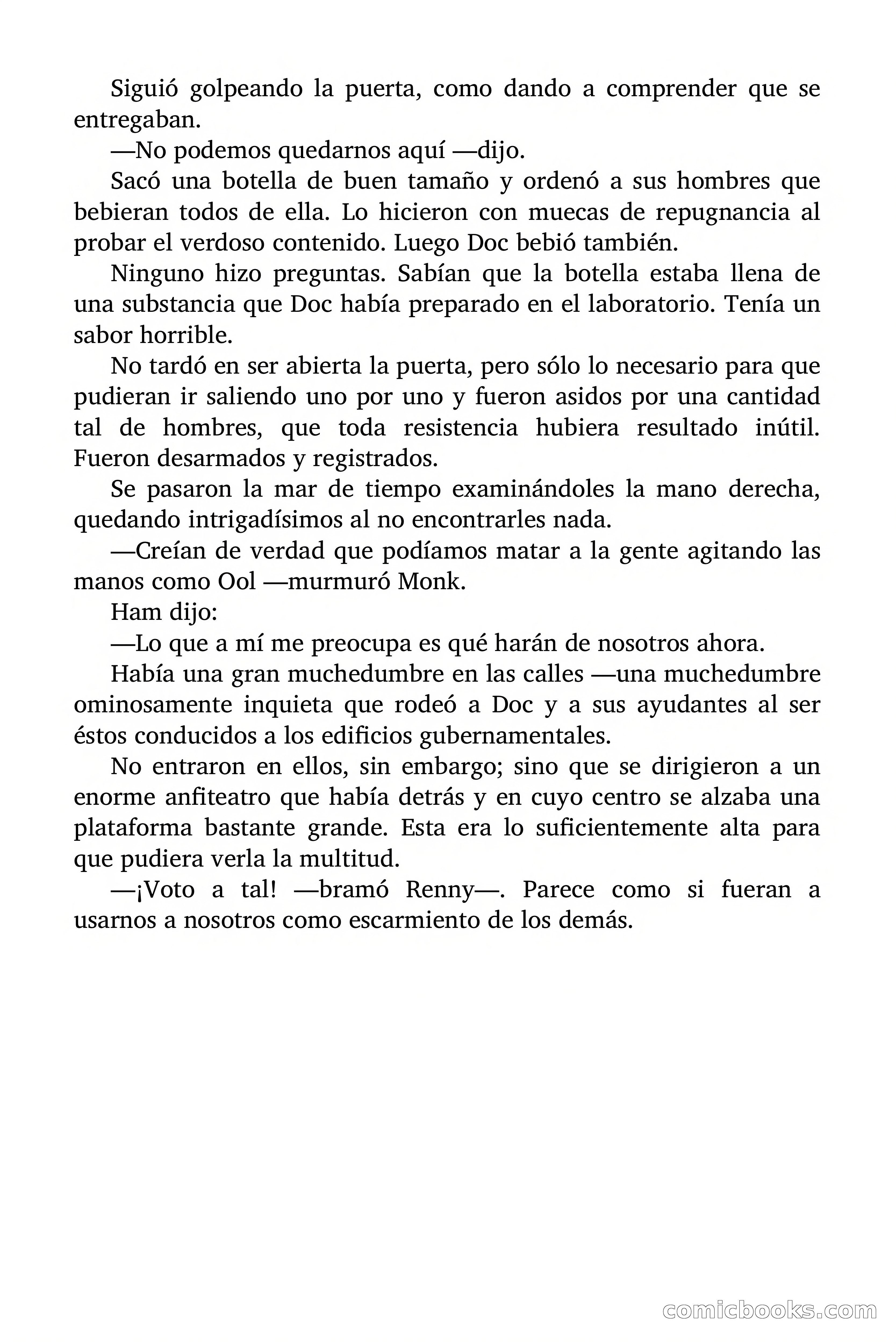 Doc Savage: El País de la Noche Eterna — page 158 of 173