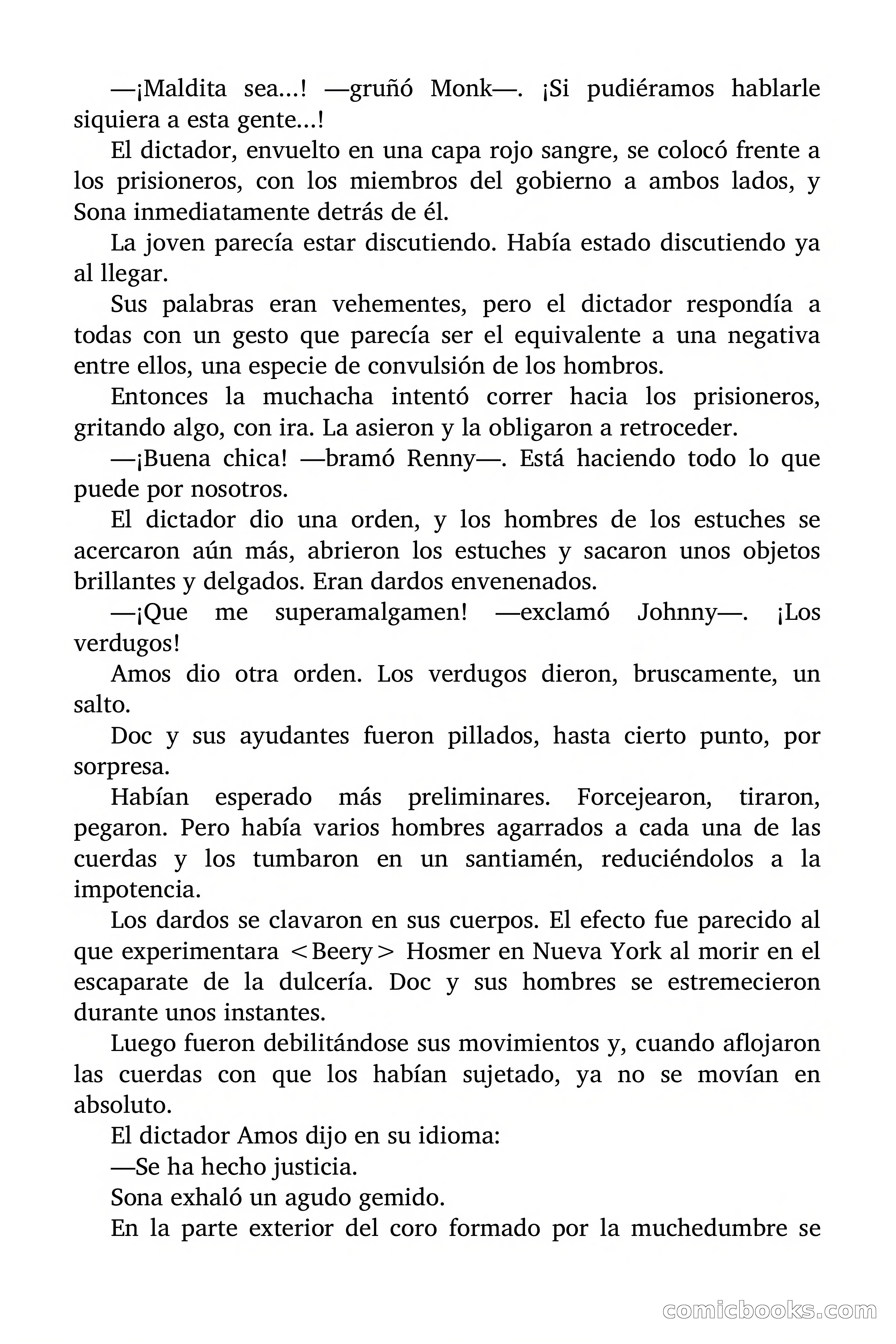 Doc Savage: El País de la Noche Eterna — page 160 of 173