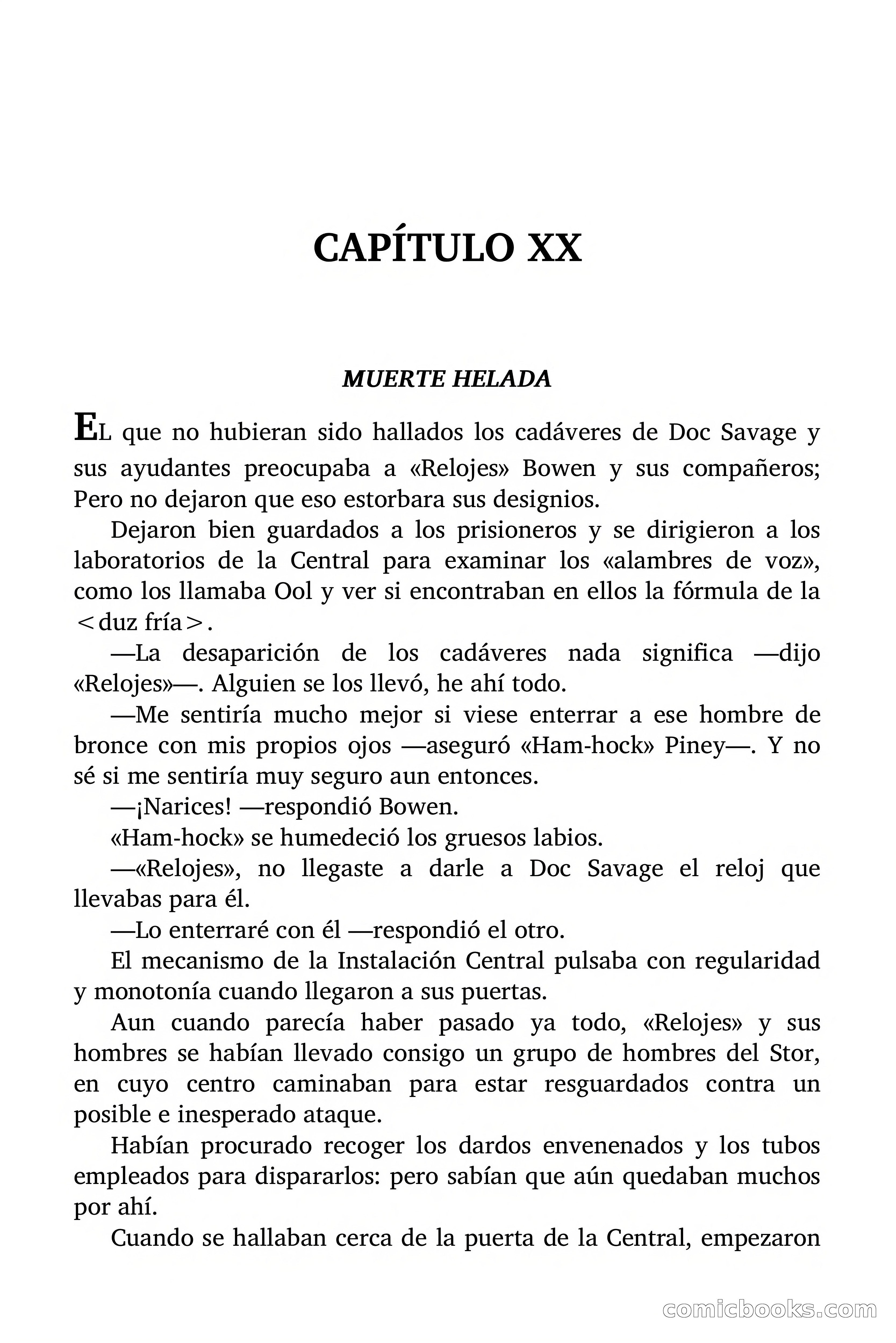 Doc Savage: El País de la Noche Eterna — page 165 of 173