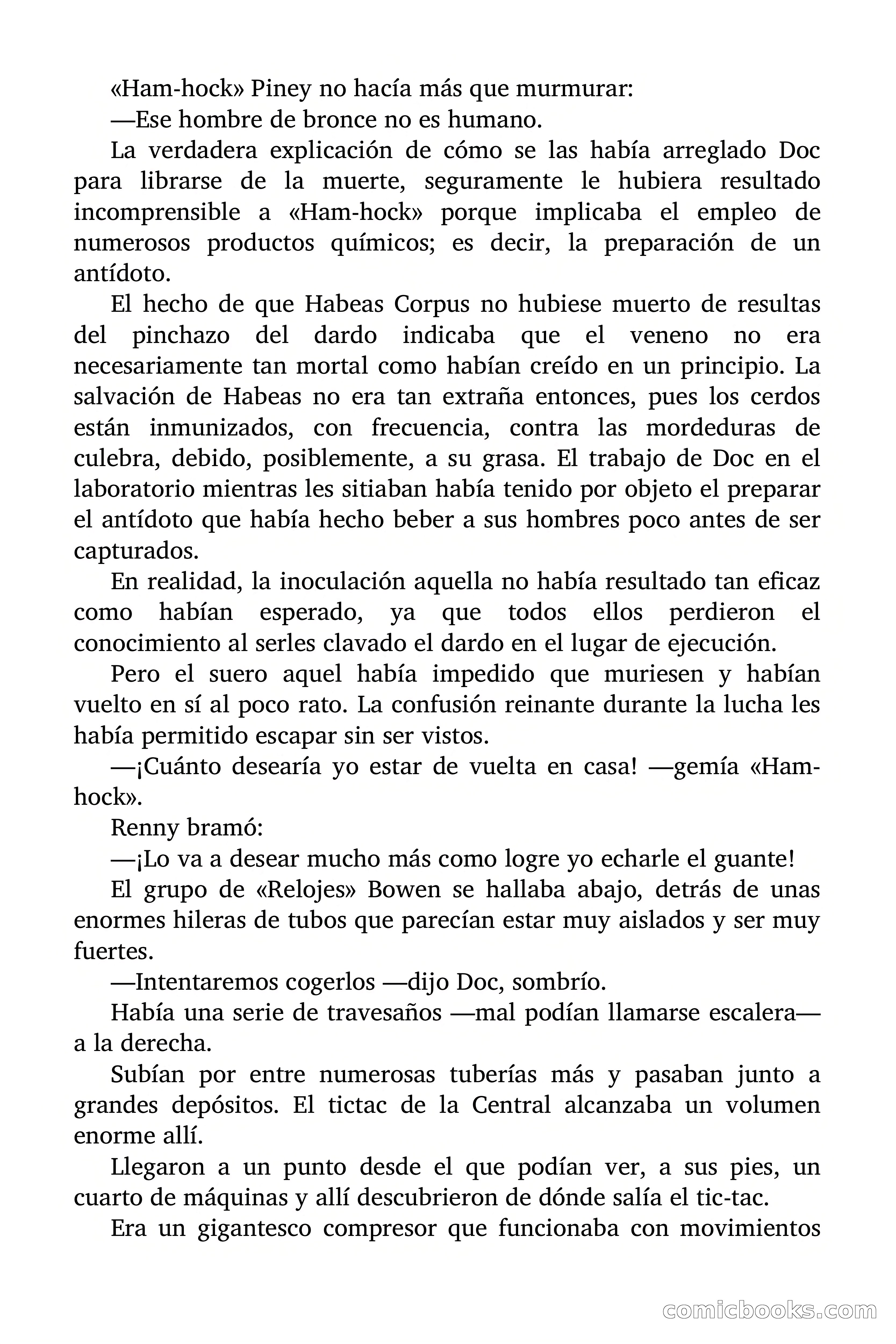 Doc Savage: El País de la Noche Eterna — page 167 of 173