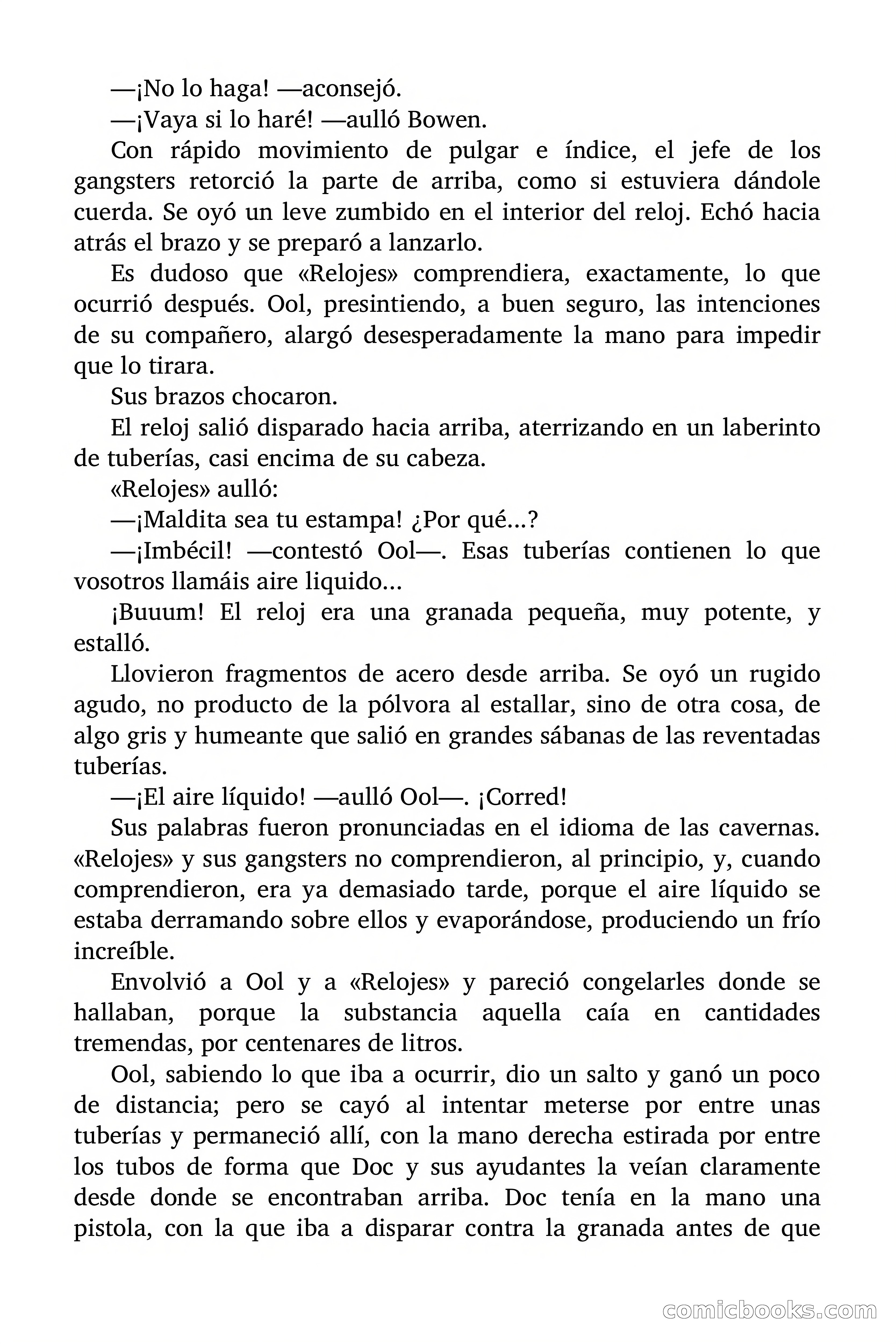 Doc Savage: El País de la Noche Eterna — page 169 of 173