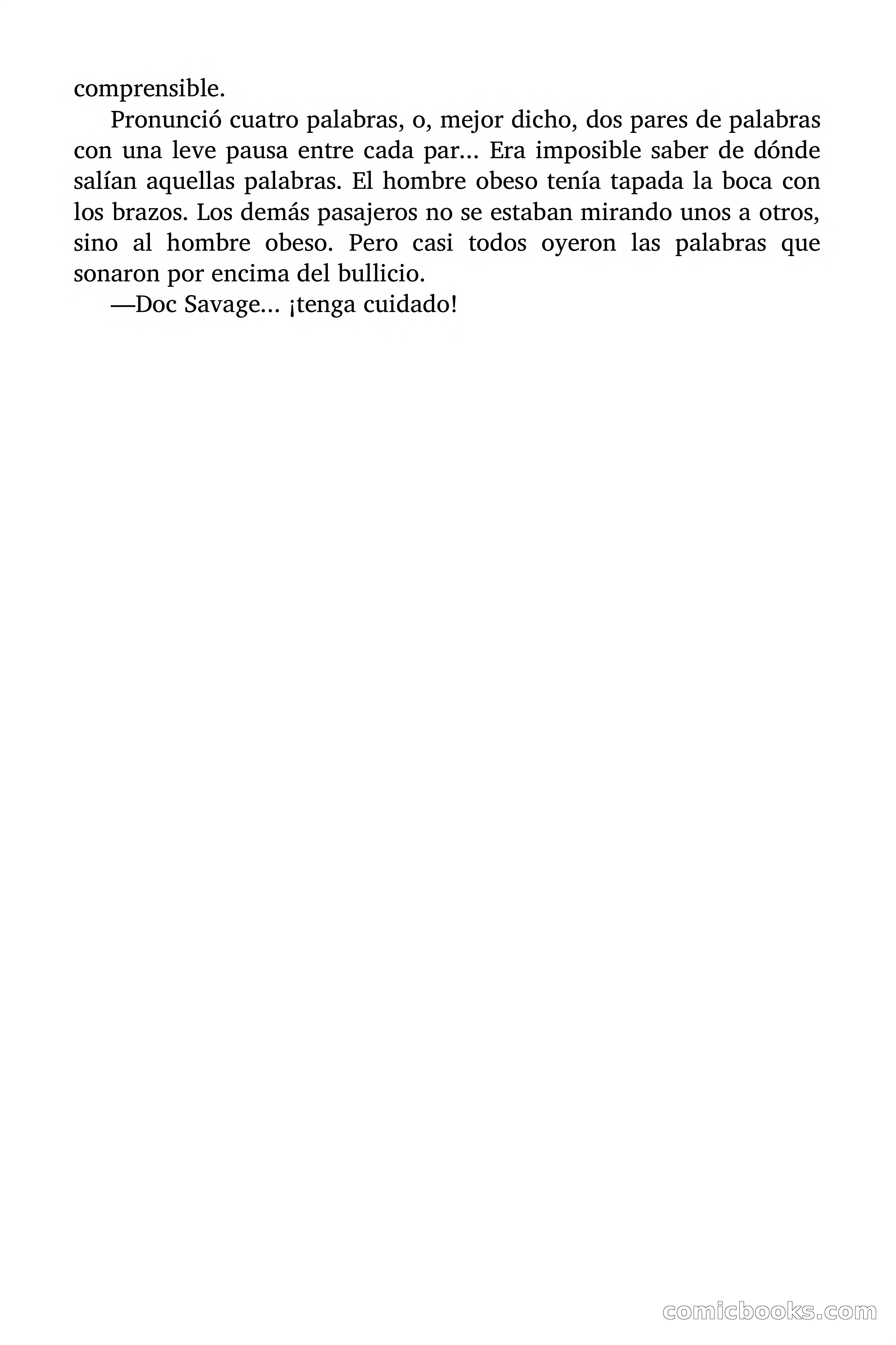 Doc Savage: Legión de Fantasmas — page 10 of 159