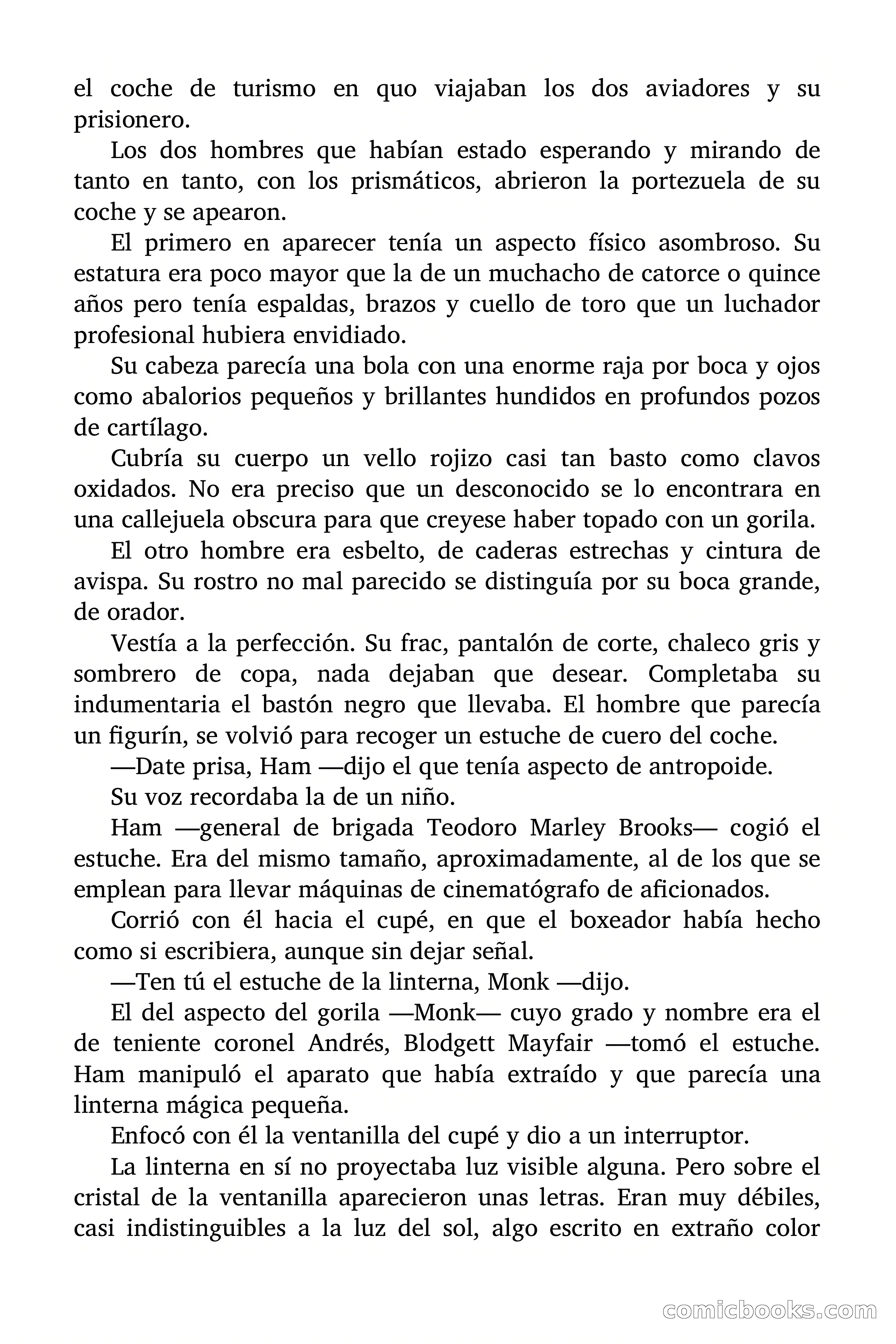 Doc Savage: Legión de Fantasmas — page 20 of 159