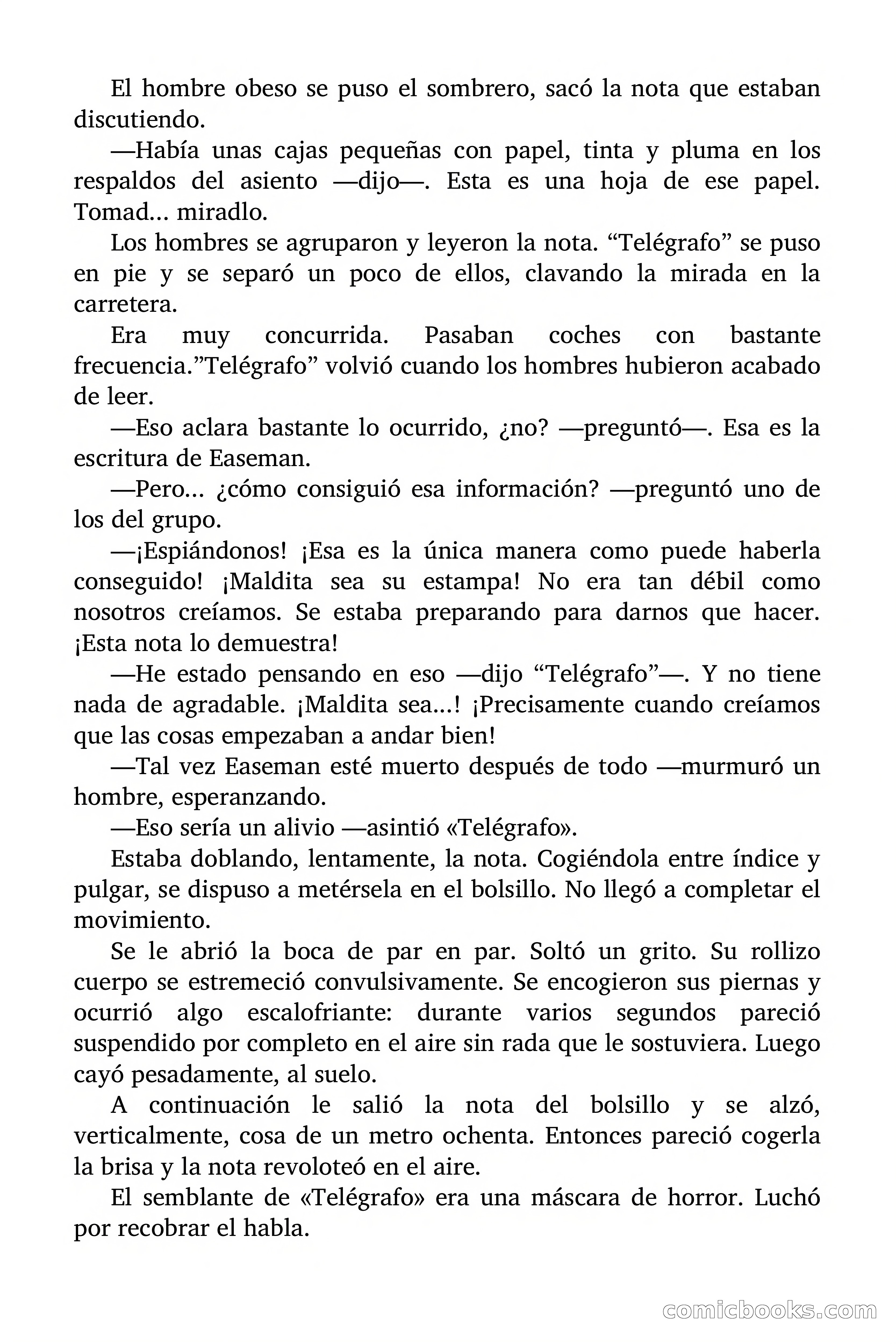 Doc Savage: Legión de Fantasmas — page 33 of 159