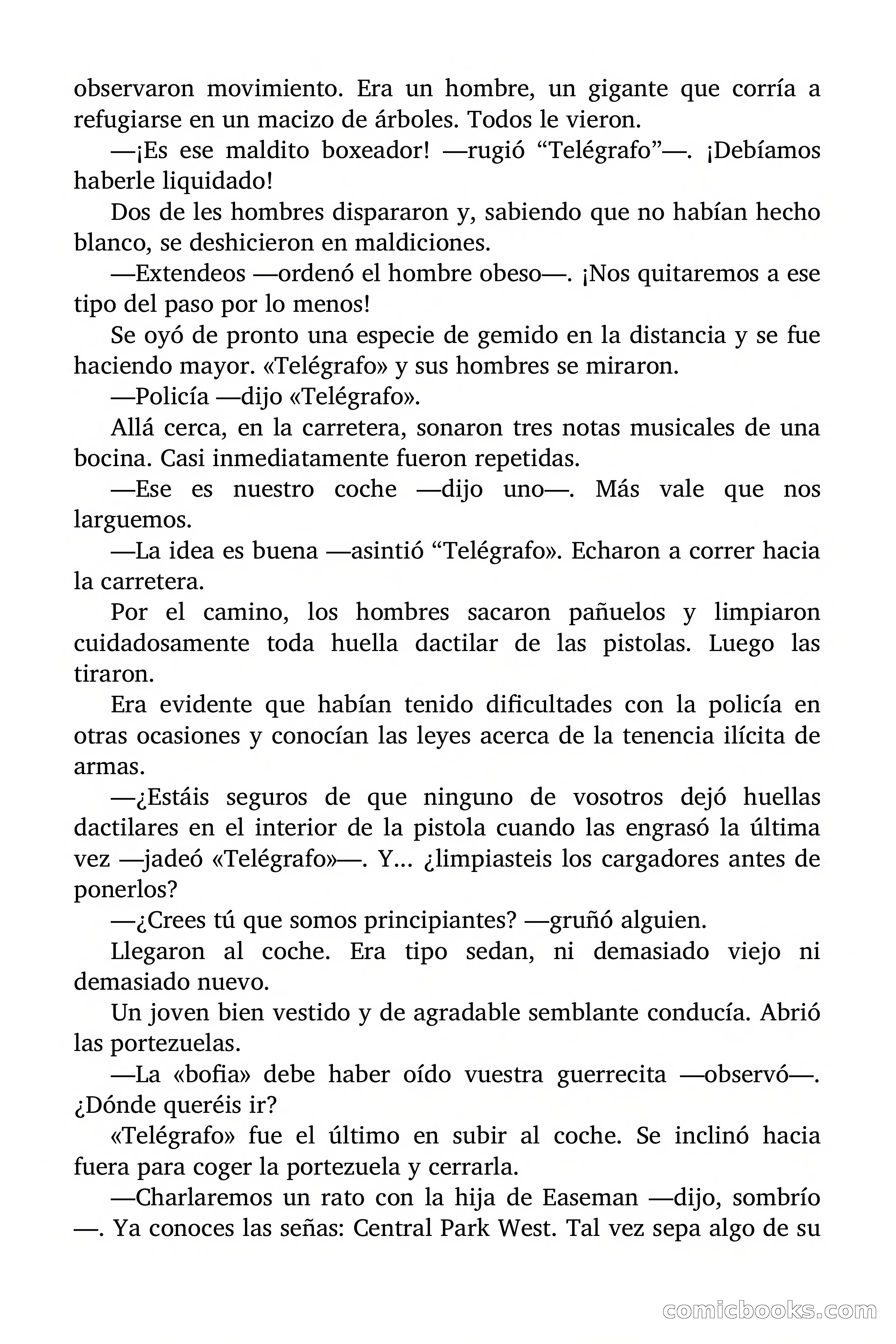 Doc Savage: Legión de Fantasmas — page 35 of 159