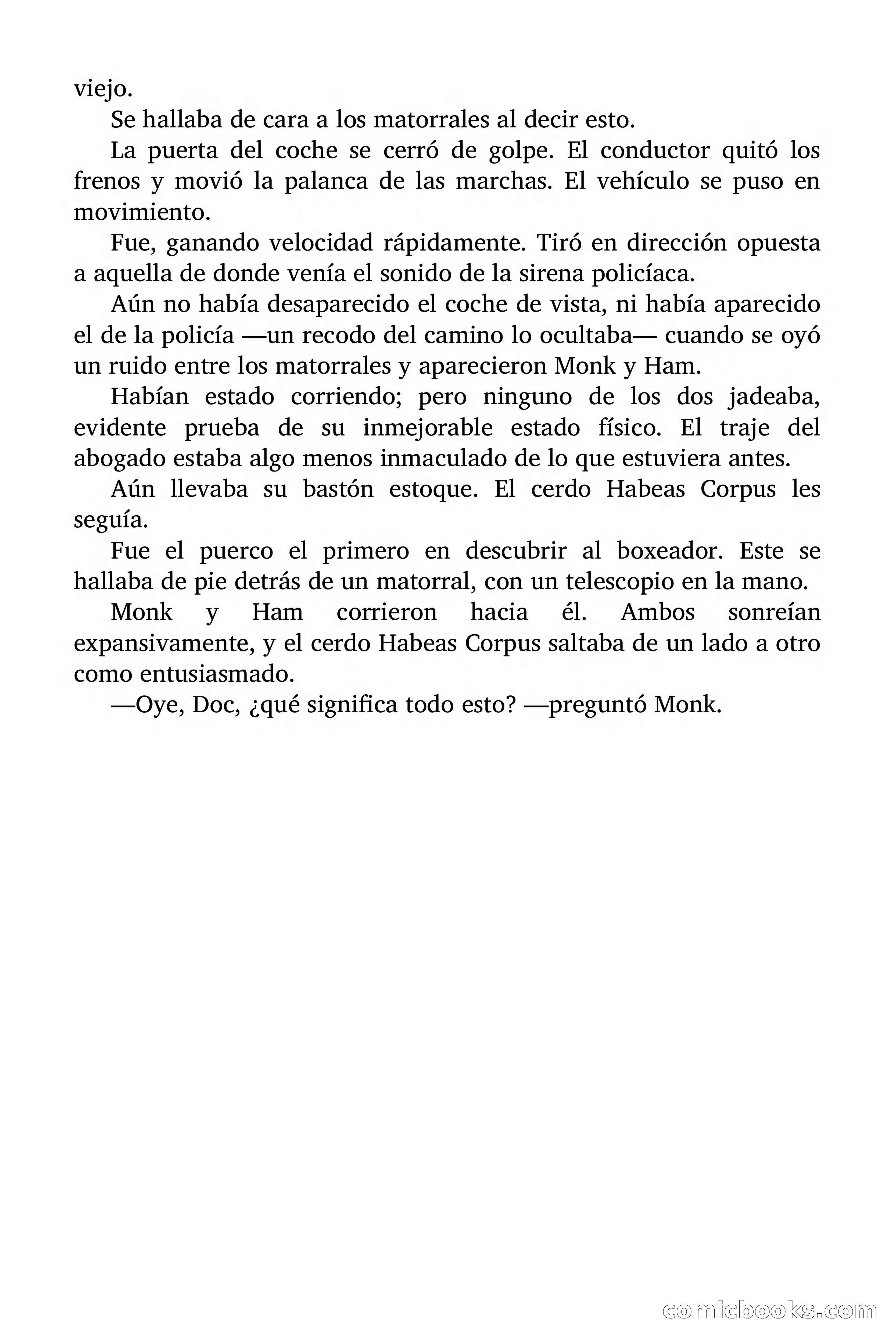 Doc Savage: Legión de Fantasmas — page 36 of 159