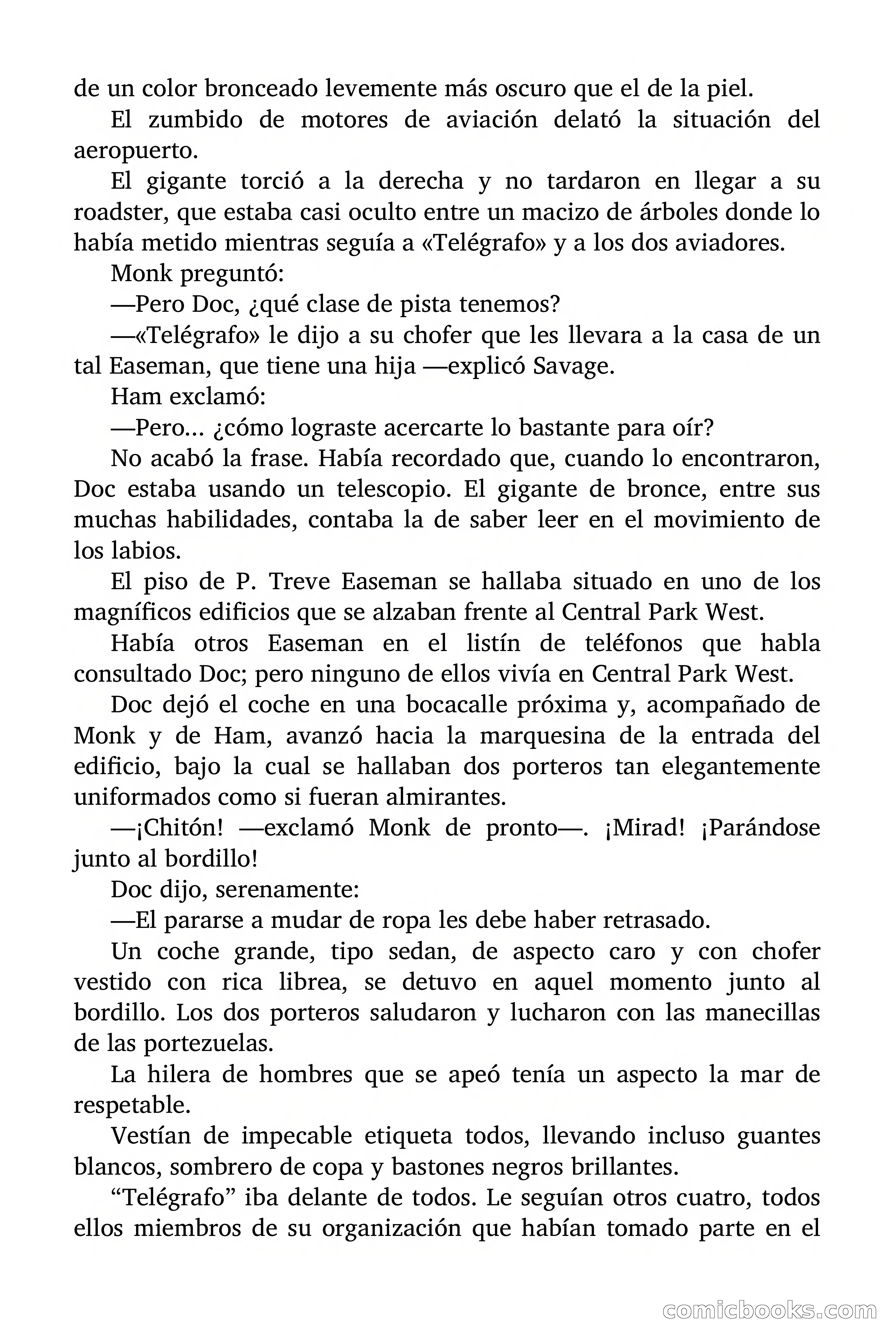 Doc Savage: Legión de Fantasmas — page 39 of 159