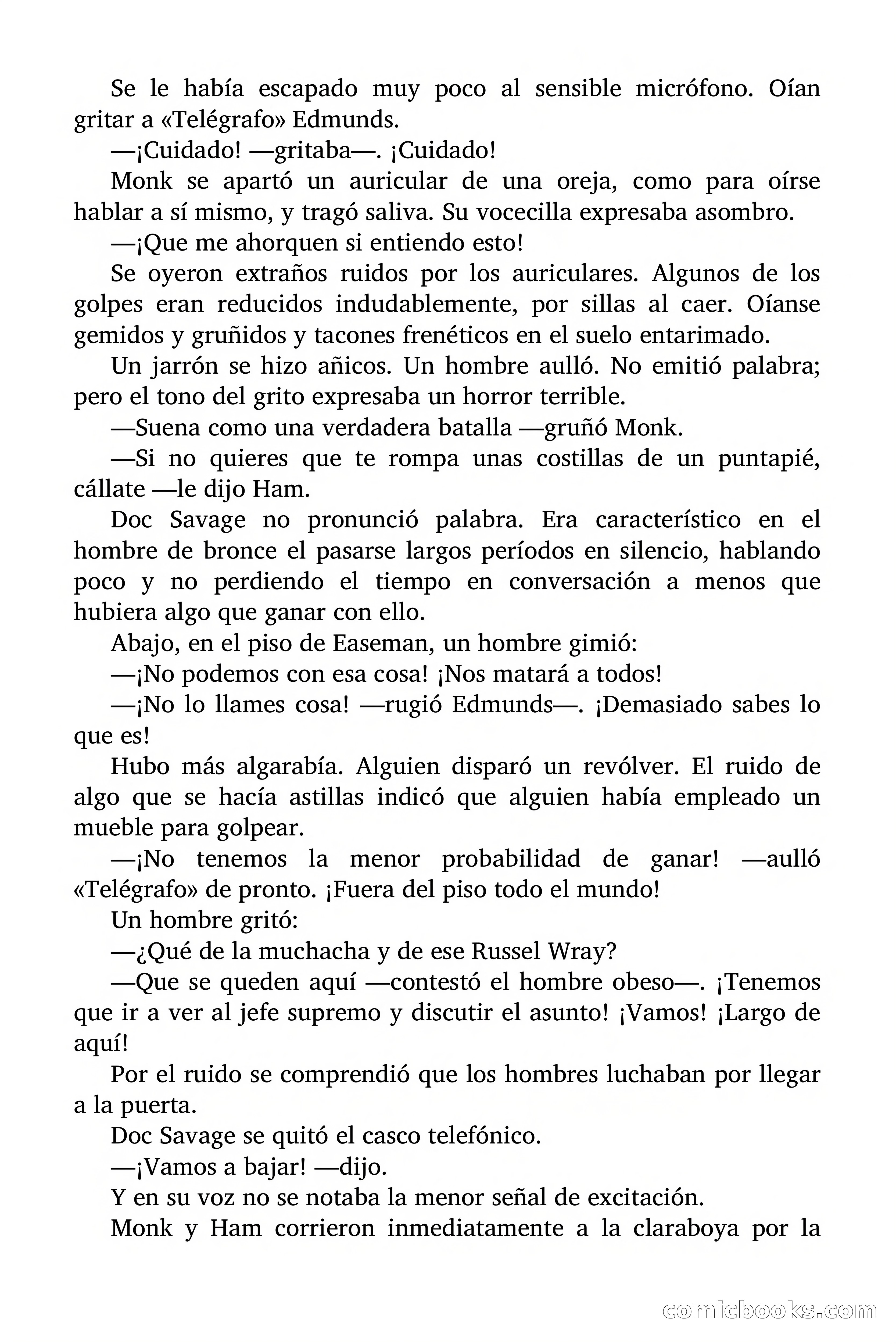 Doc Savage: Legión de Fantasmas — page 49 of 159