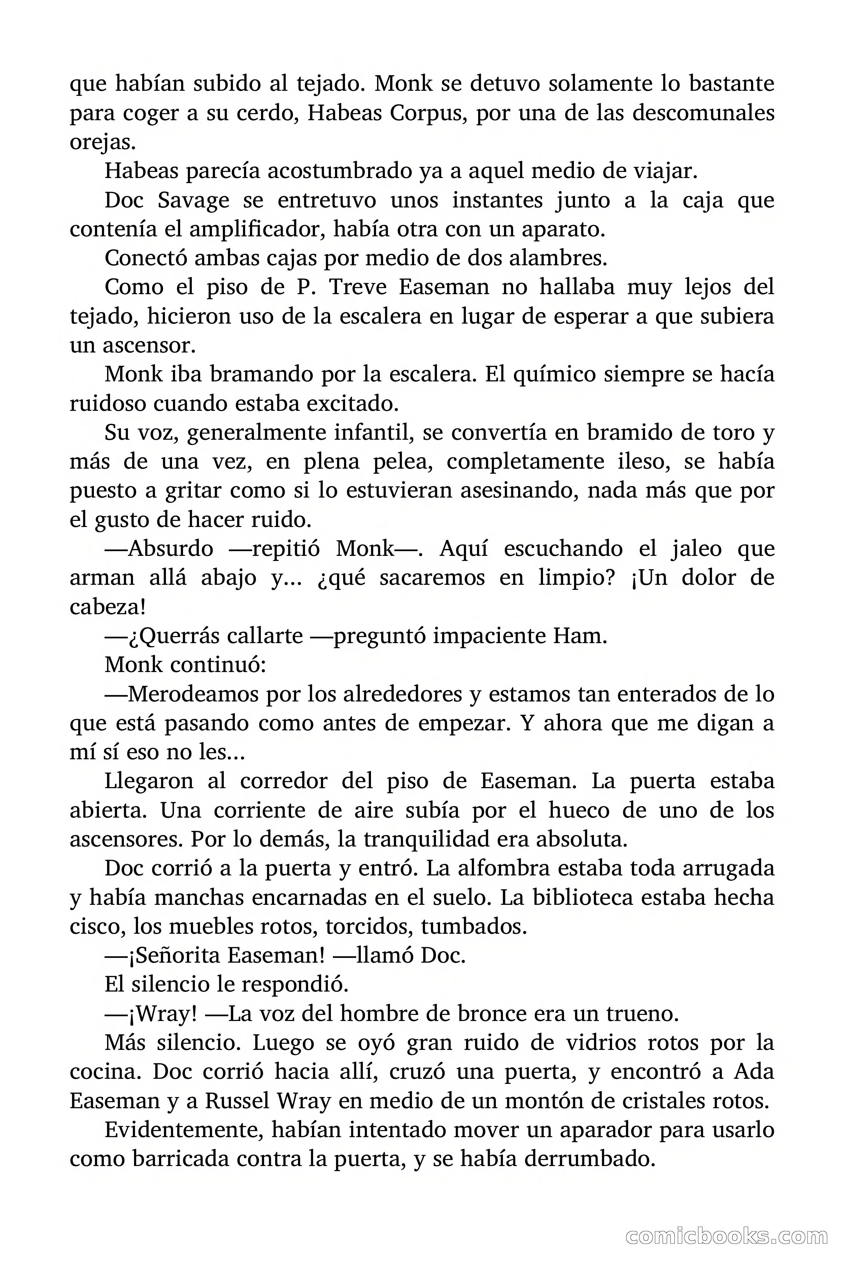 Doc Savage: Legión de Fantasmas — page 50 of 159