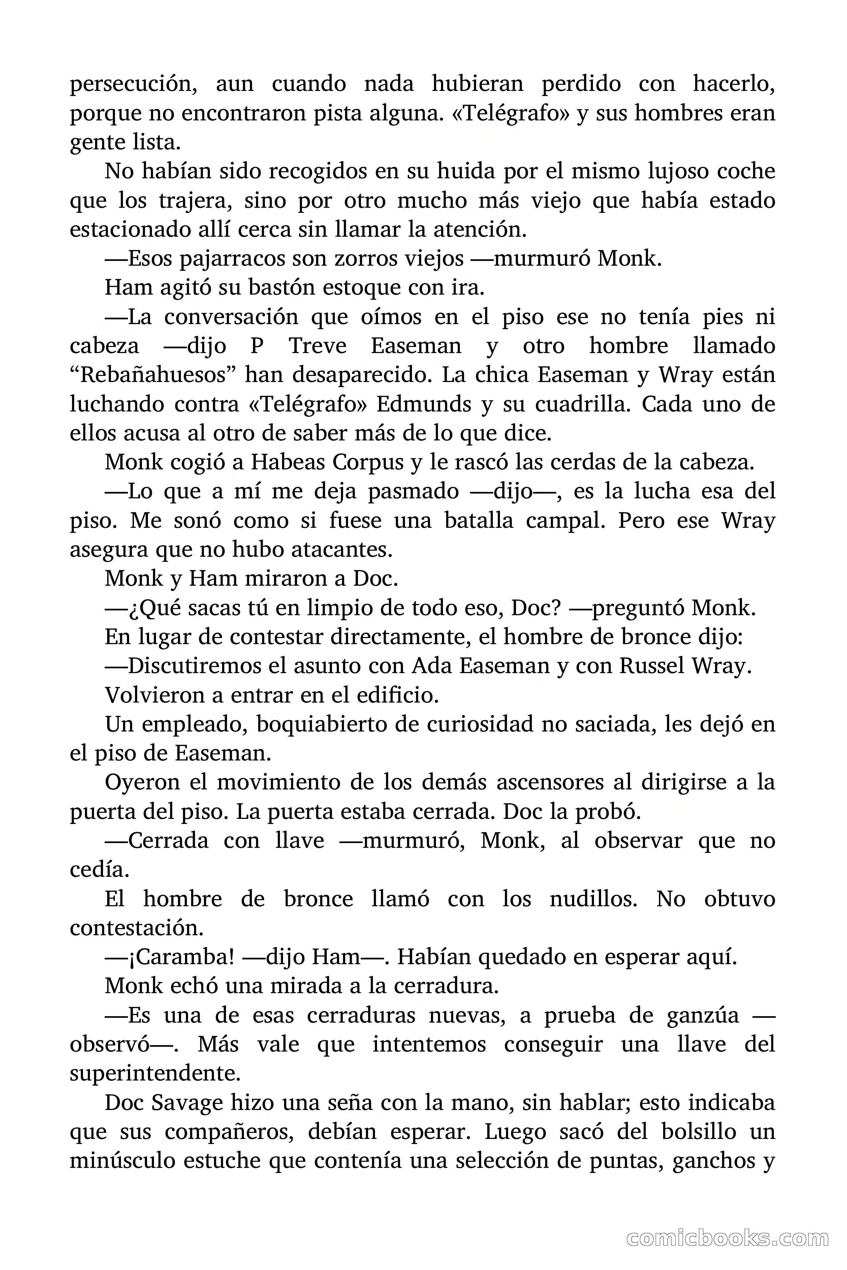 Doc Savage: Legión de Fantasmas — page 52 of 159