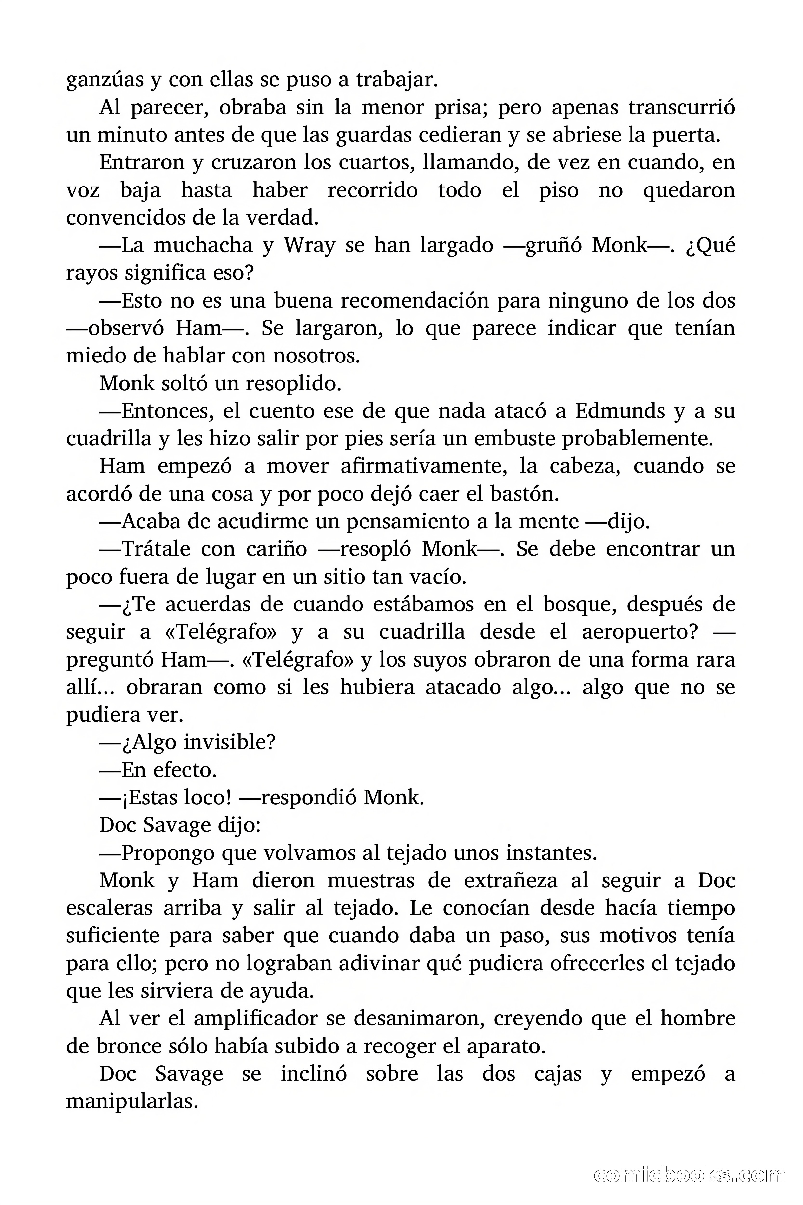 Doc Savage: Legión de Fantasmas — page 53 of 159