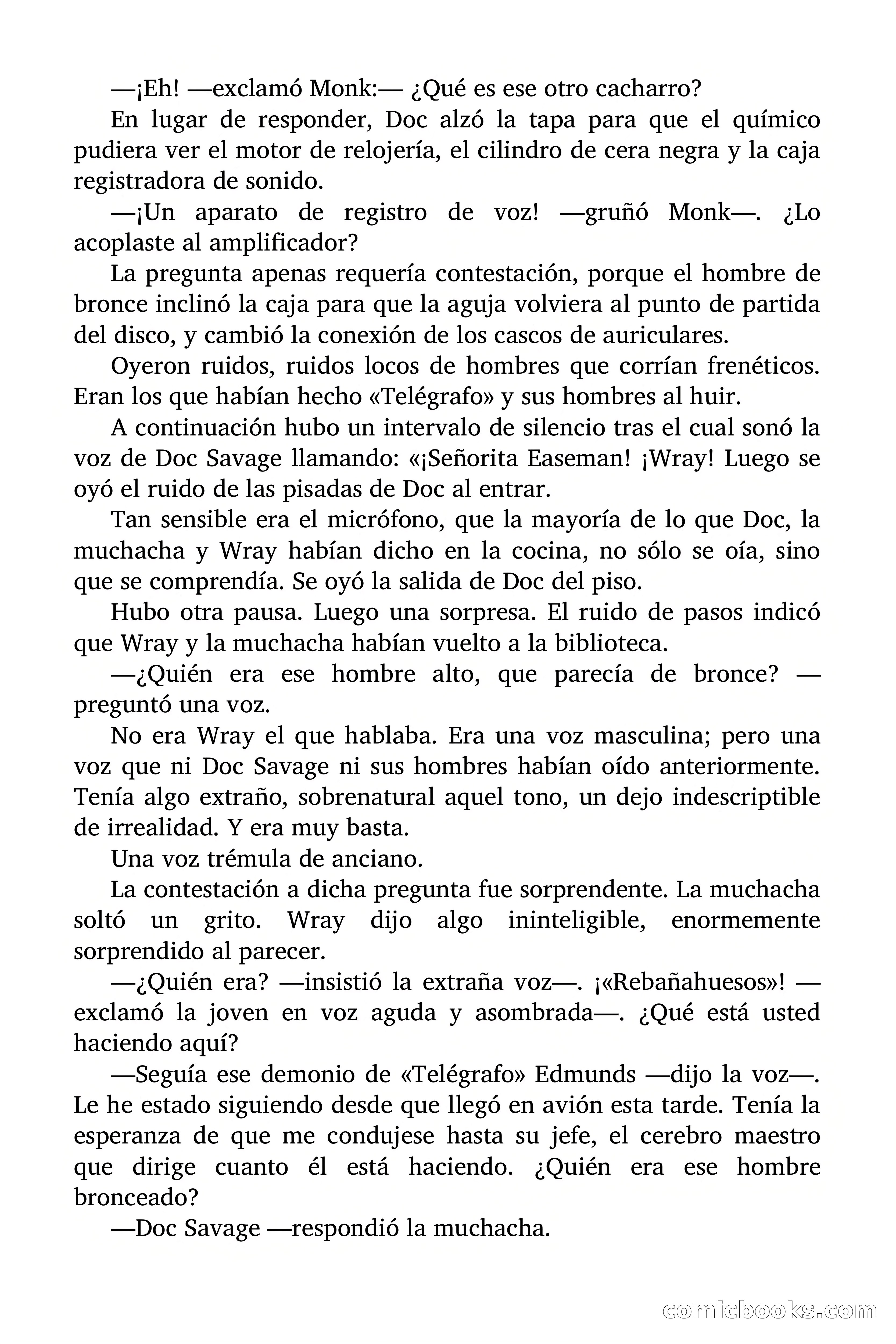 Doc Savage: Legión de Fantasmas — page 54 of 159