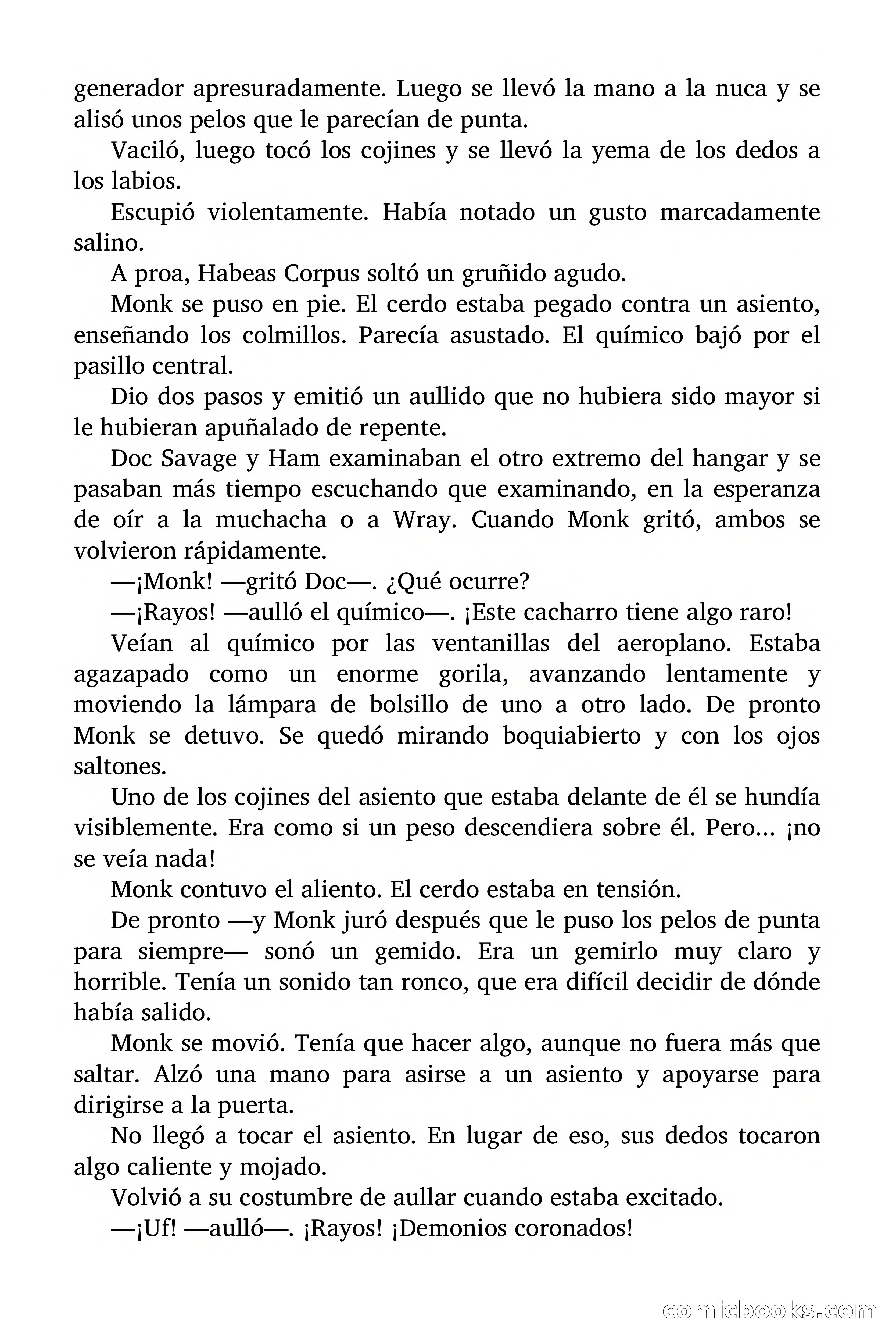 Doc Savage: Legión de Fantasmas — page 58 of 159