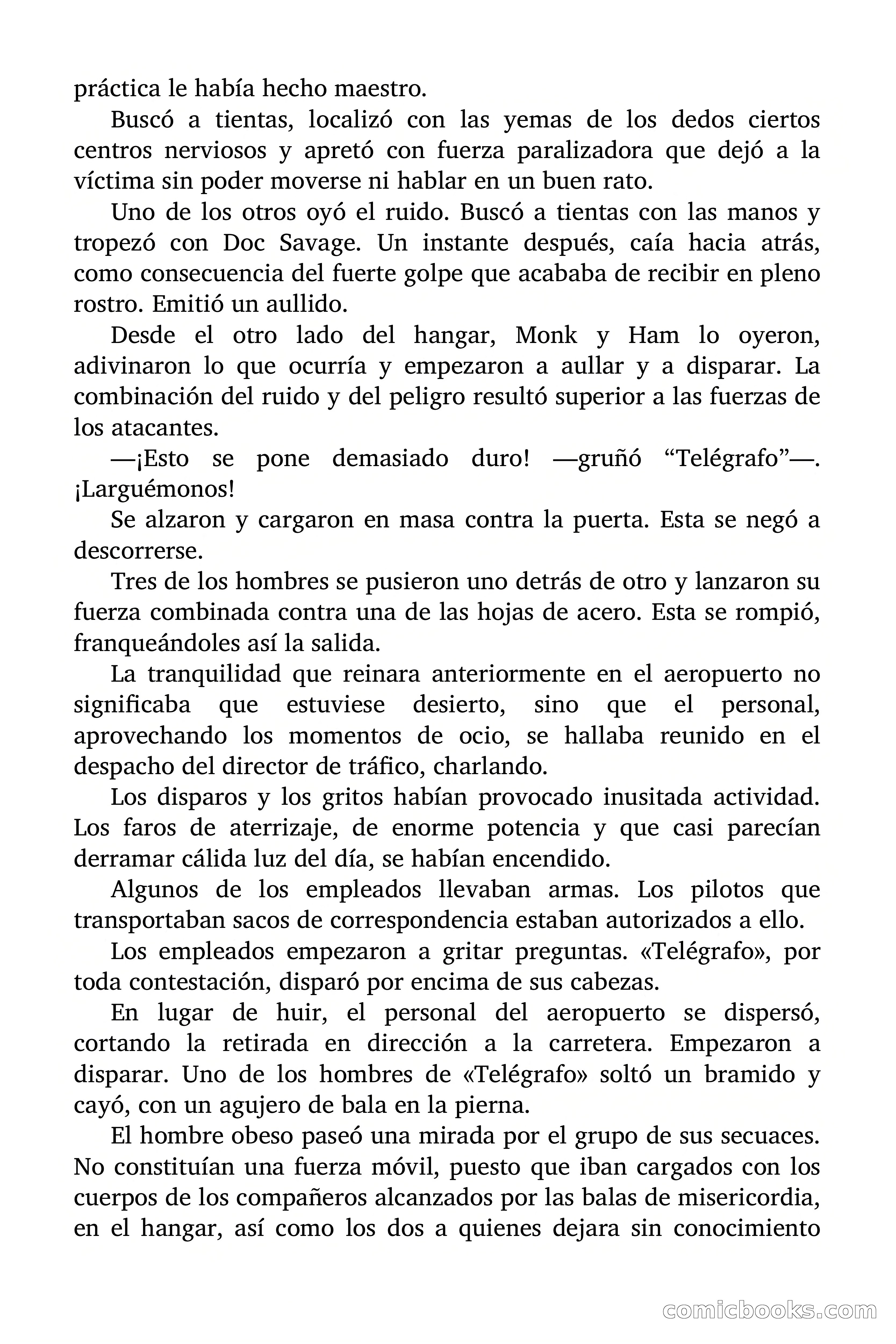 Doc Savage: Legión de Fantasmas — page 62 of 159