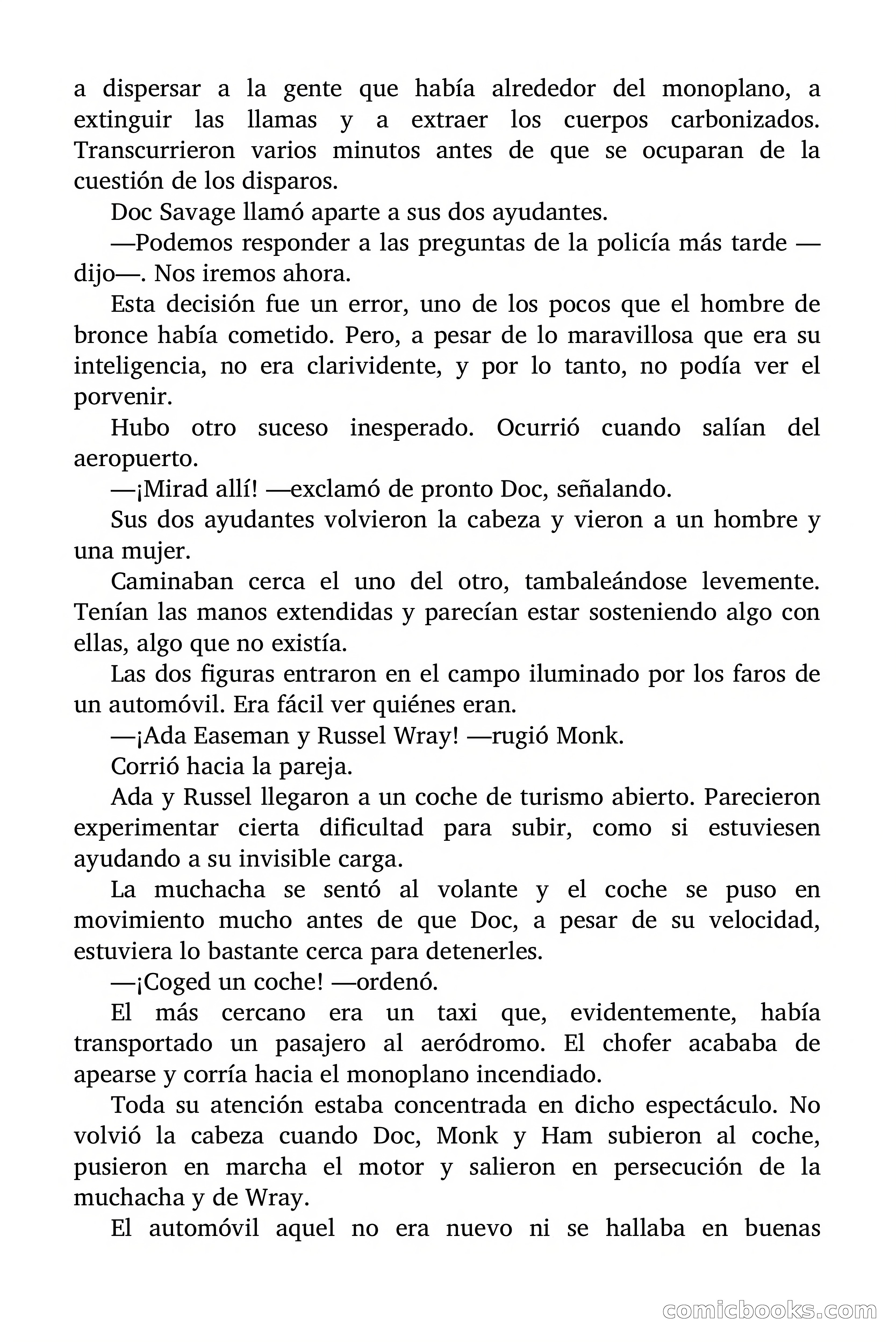 Doc Savage: Legión de Fantasmas — page 68 of 159