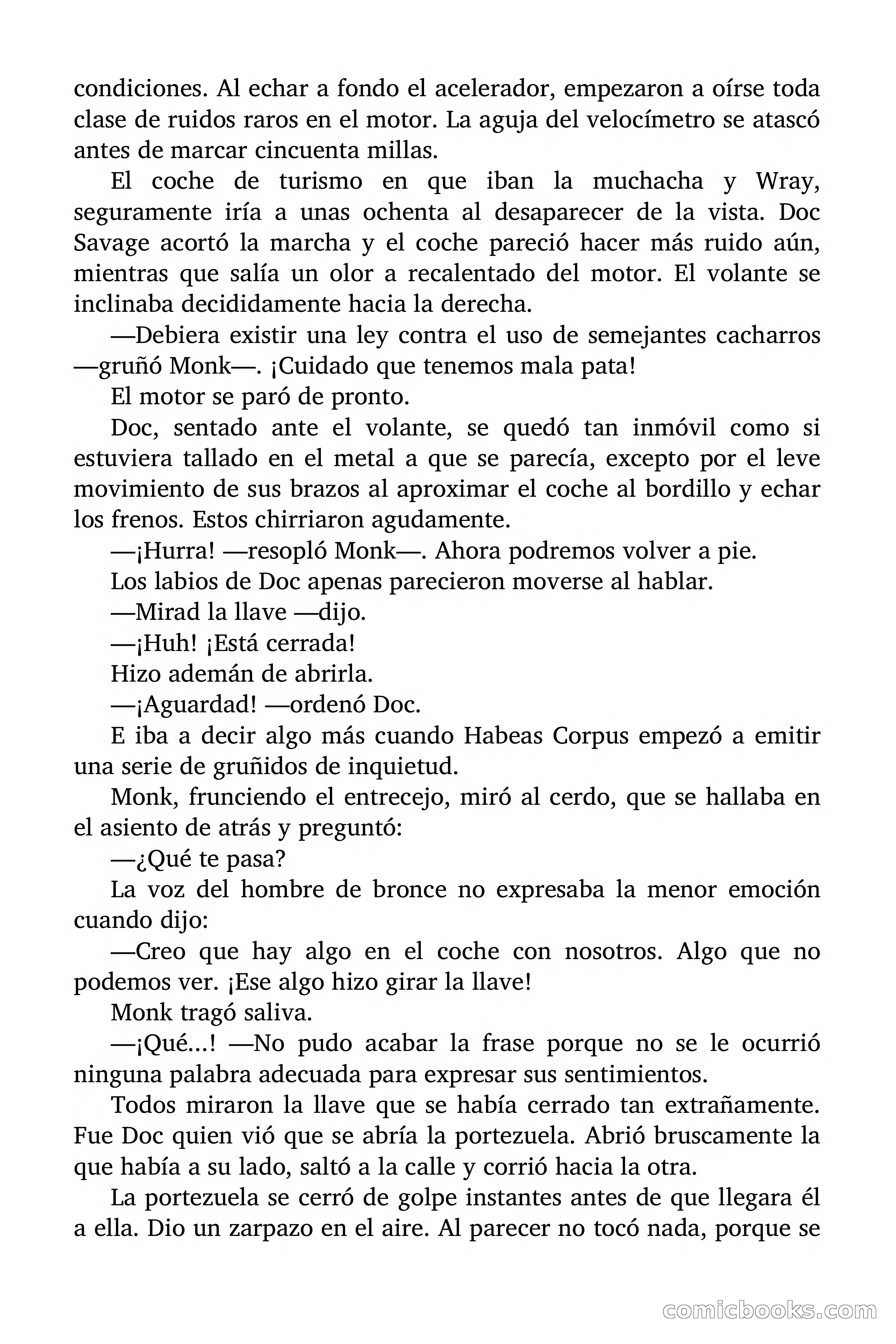 Doc Savage: Legión de Fantasmas — page 69 of 159