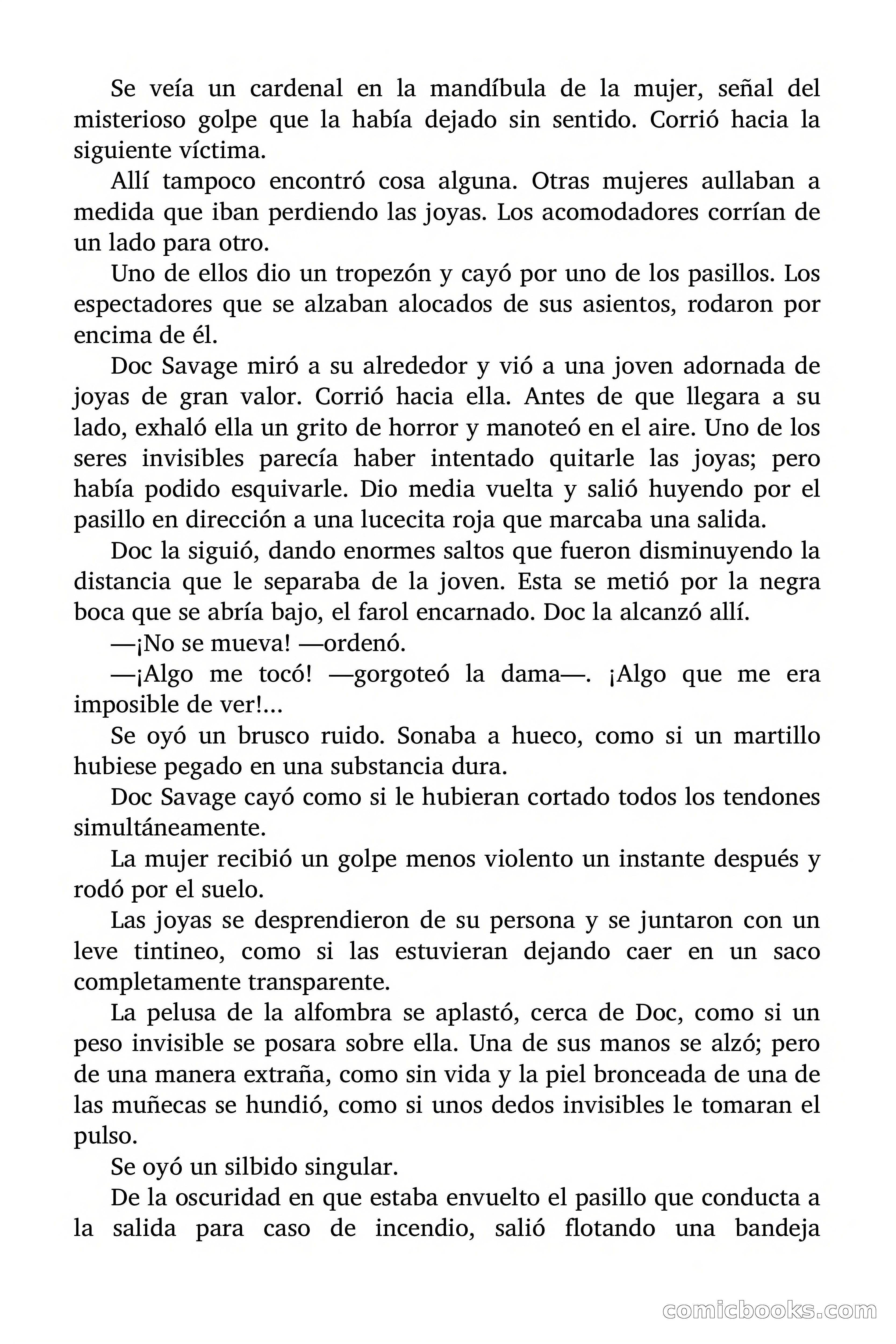 Doc Savage: Legión de Fantasmas — page 74 of 159