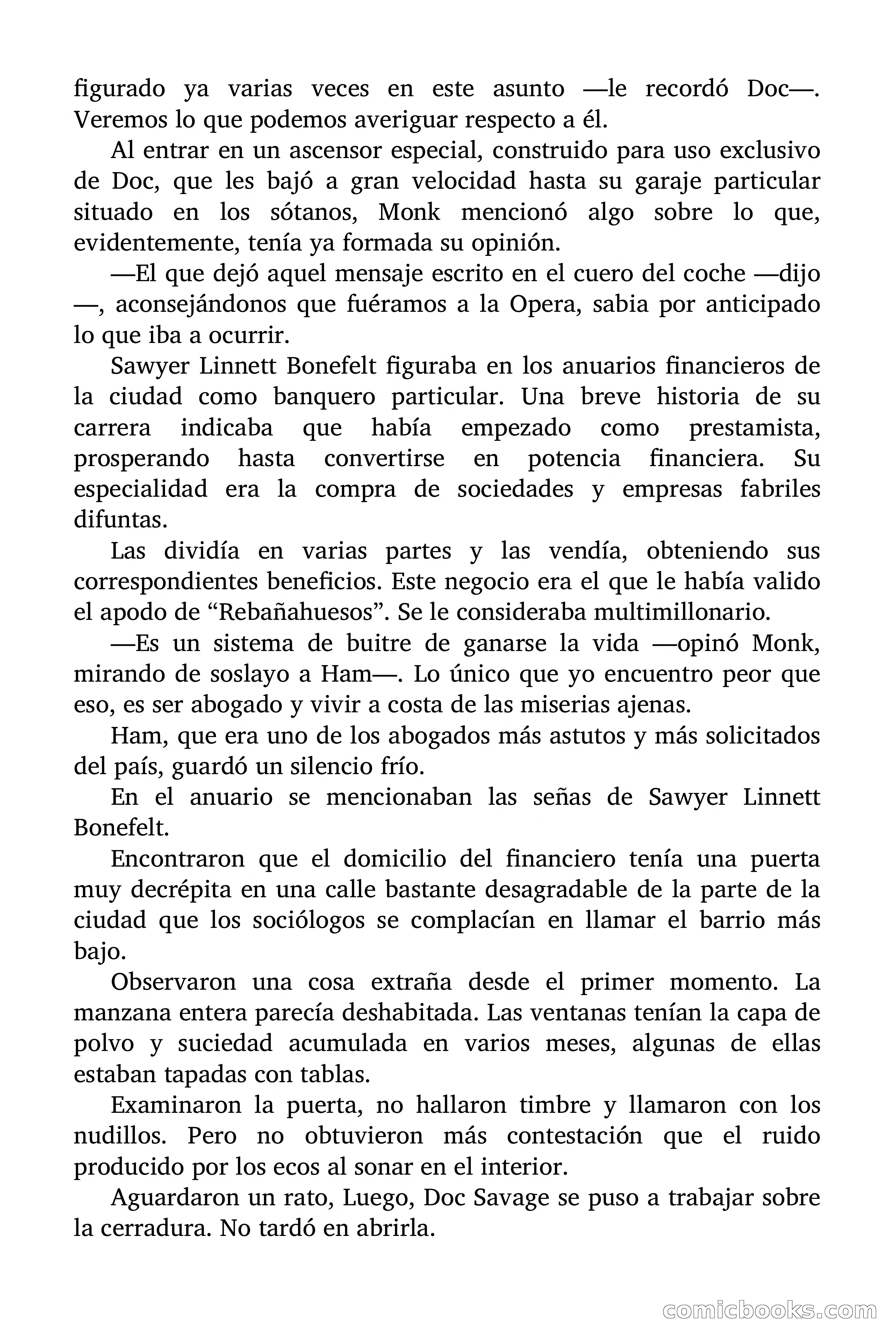 Doc Savage: Legión de Fantasmas — page 78 of 159