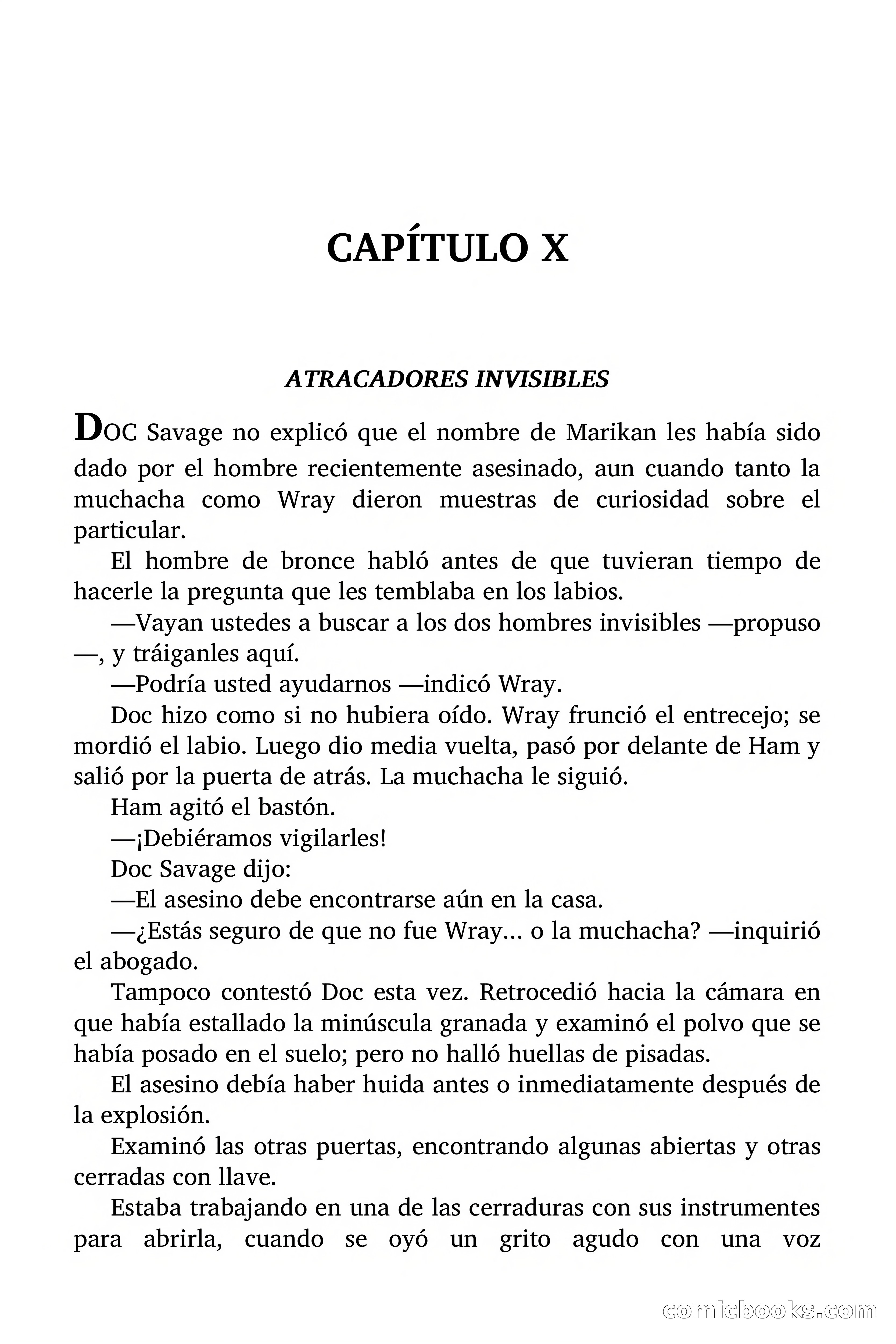 Doc Savage: Legión de Fantasmas — page 87 of 159