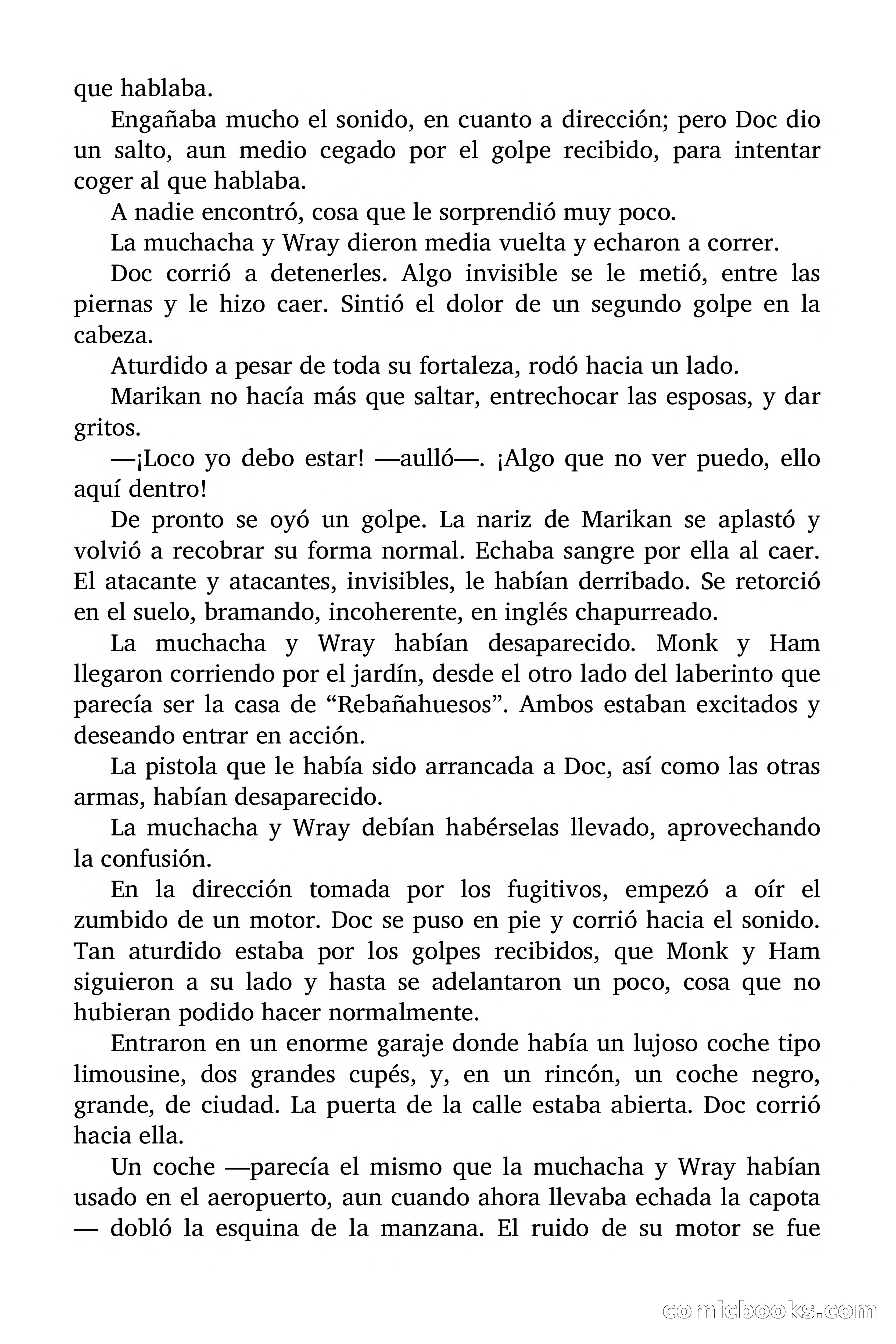 Doc Savage: Legión de Fantasmas — page 91 of 159