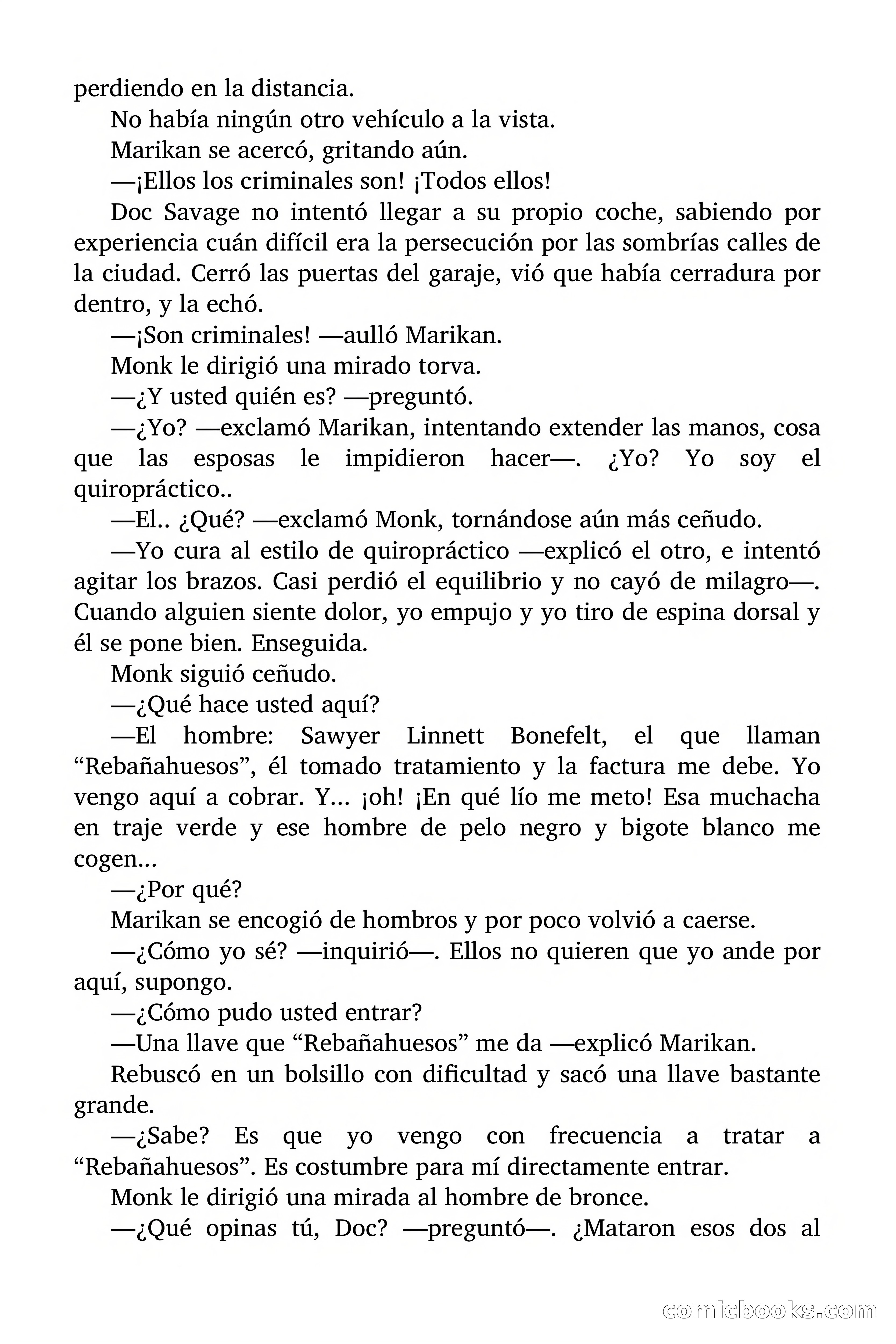 Doc Savage: Legión de Fantasmas — page 92 of 159