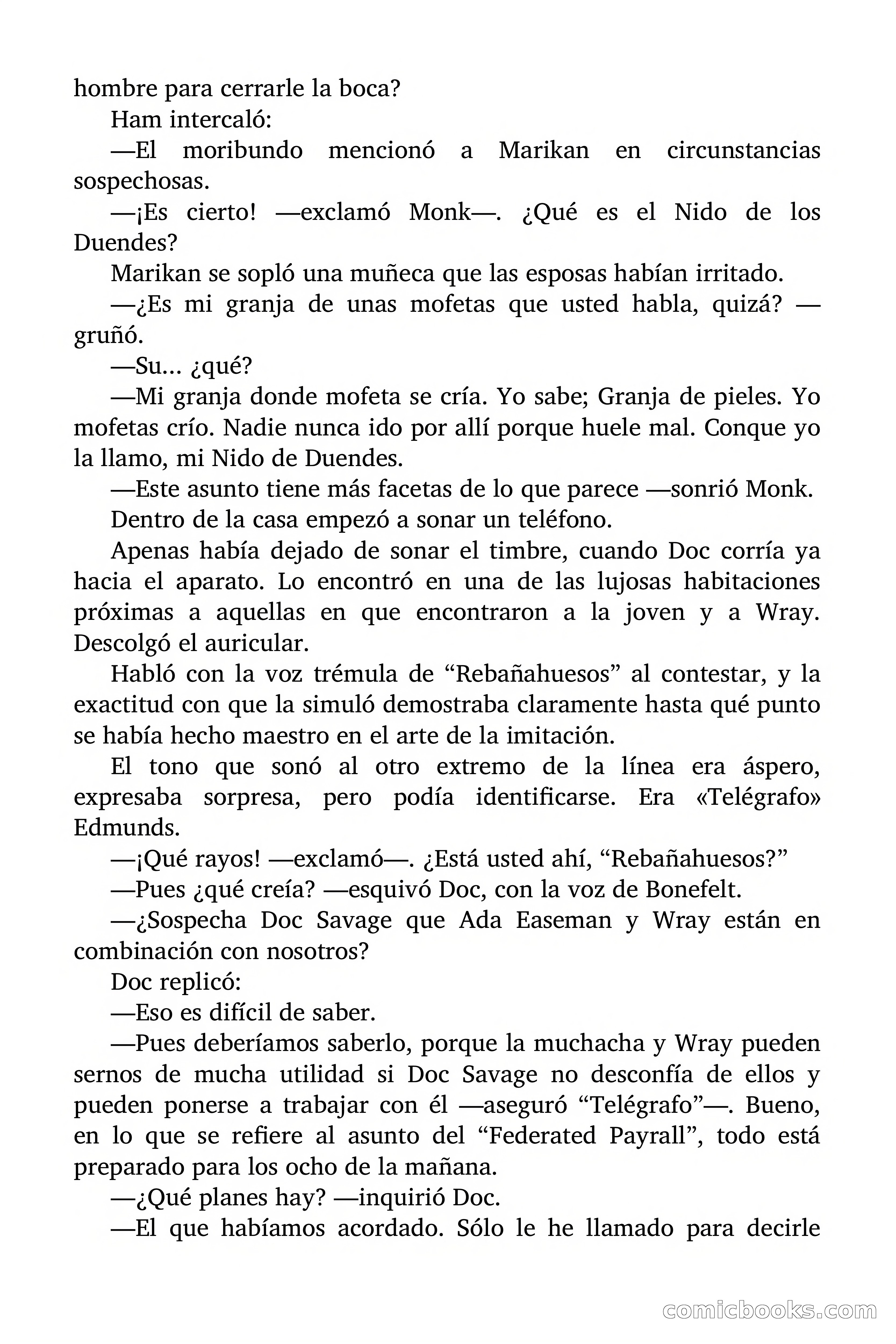 Doc Savage: Legión de Fantasmas — page 93 of 159