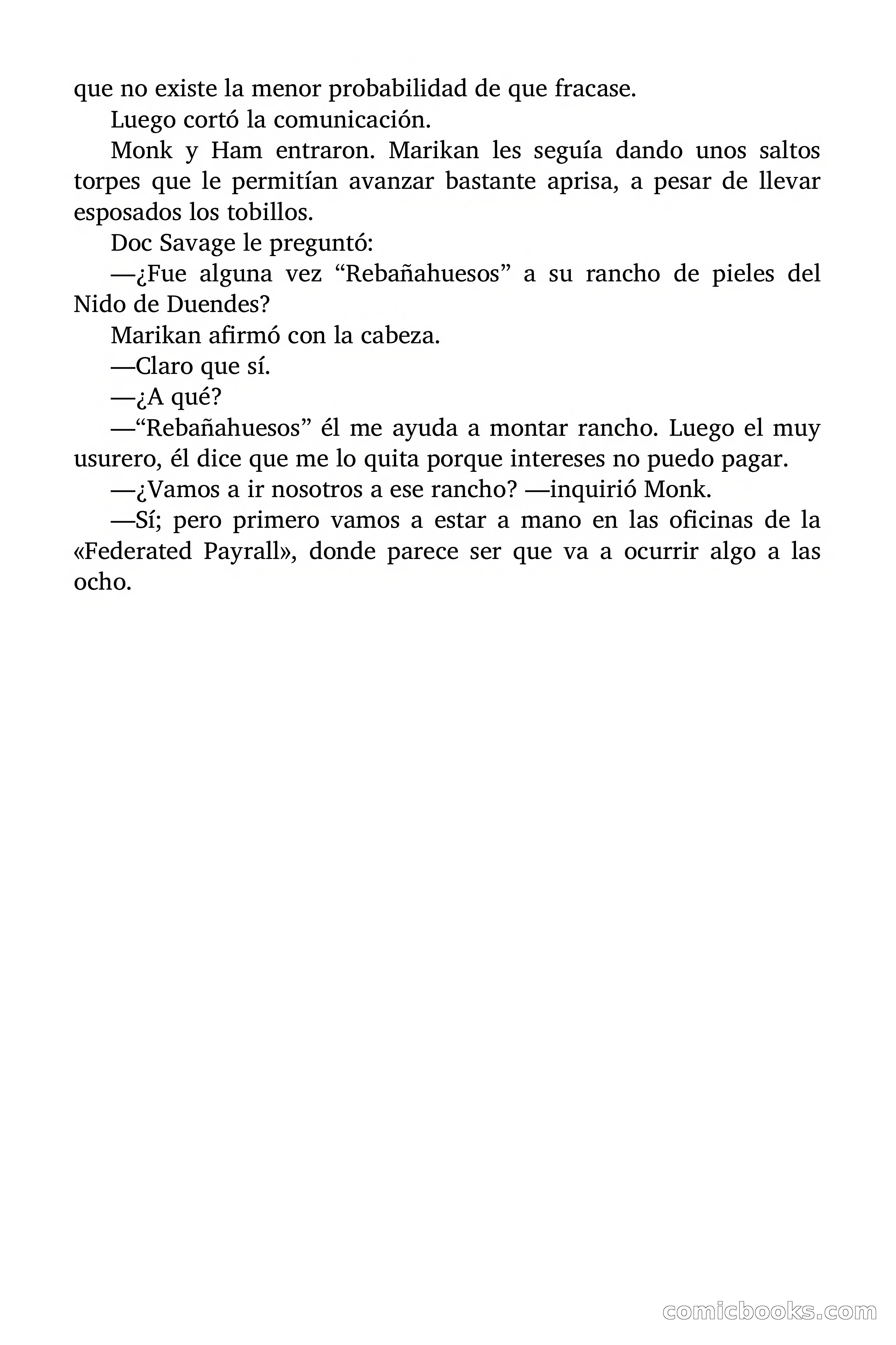 Doc Savage: Legión de Fantasmas — page 94 of 159