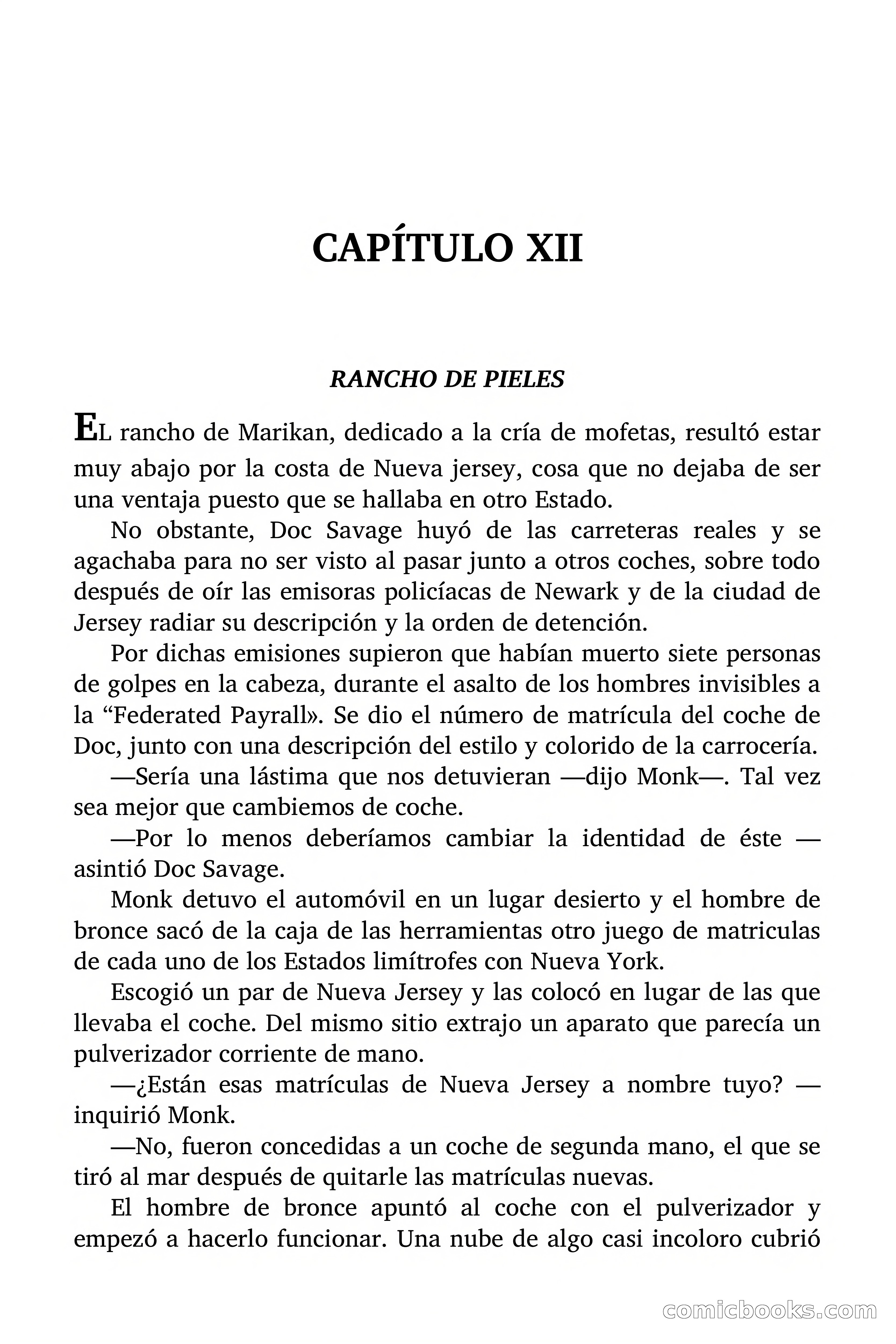 Doc Savage: Legión de Fantasmas — page 100 of 159