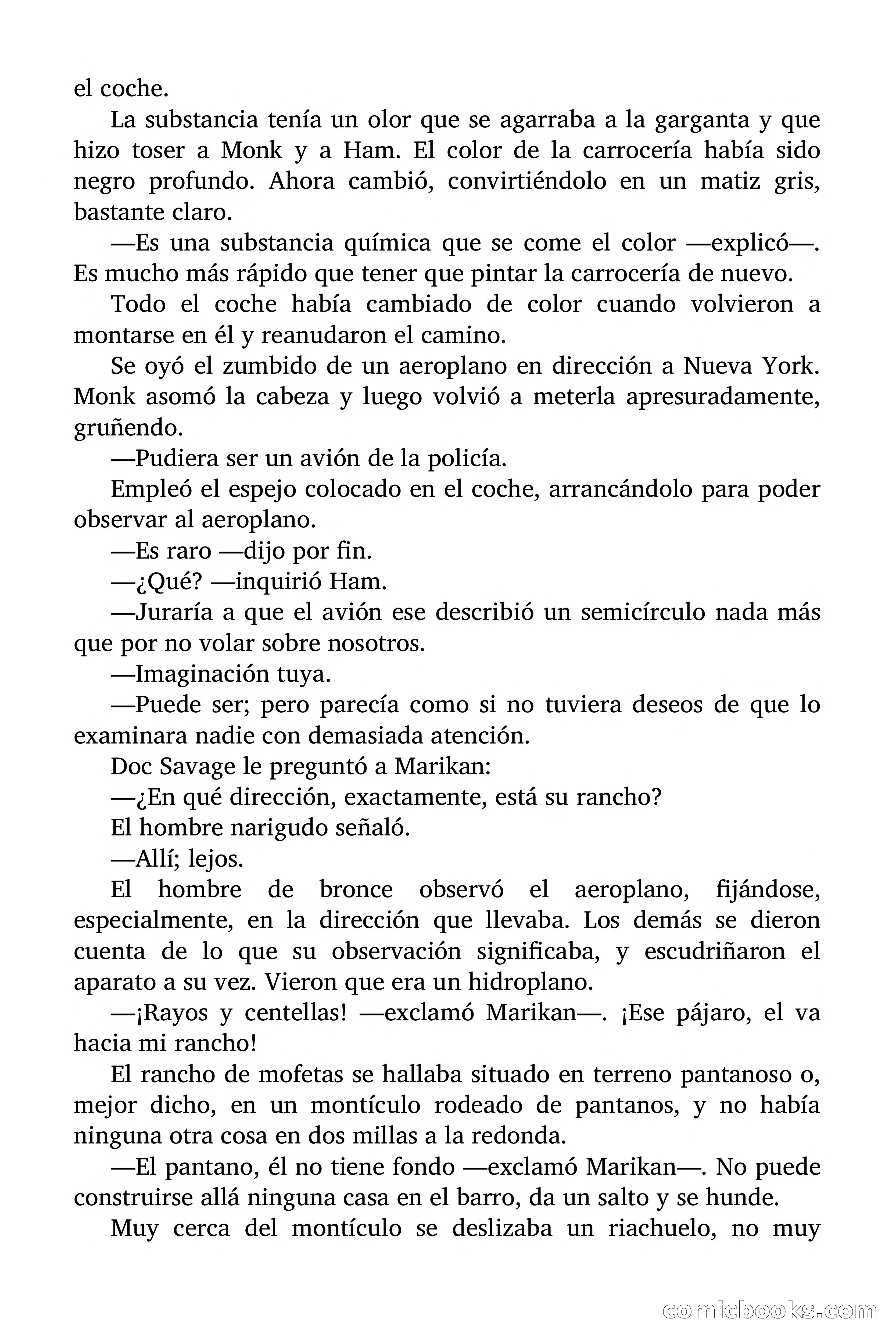 Doc Savage: Legión de Fantasmas — page 101 of 159