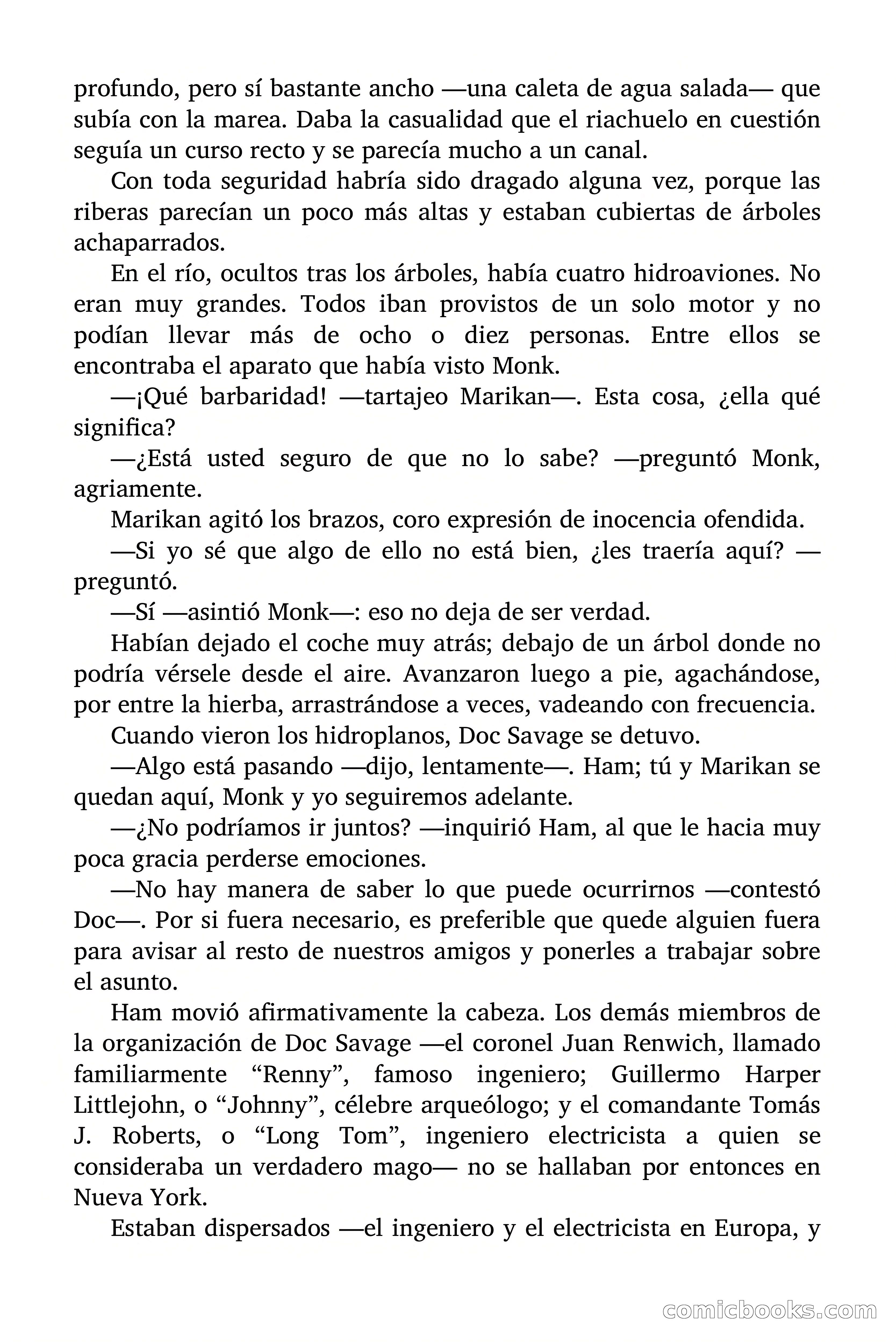 Doc Savage: Legión de Fantasmas — page 102 of 159