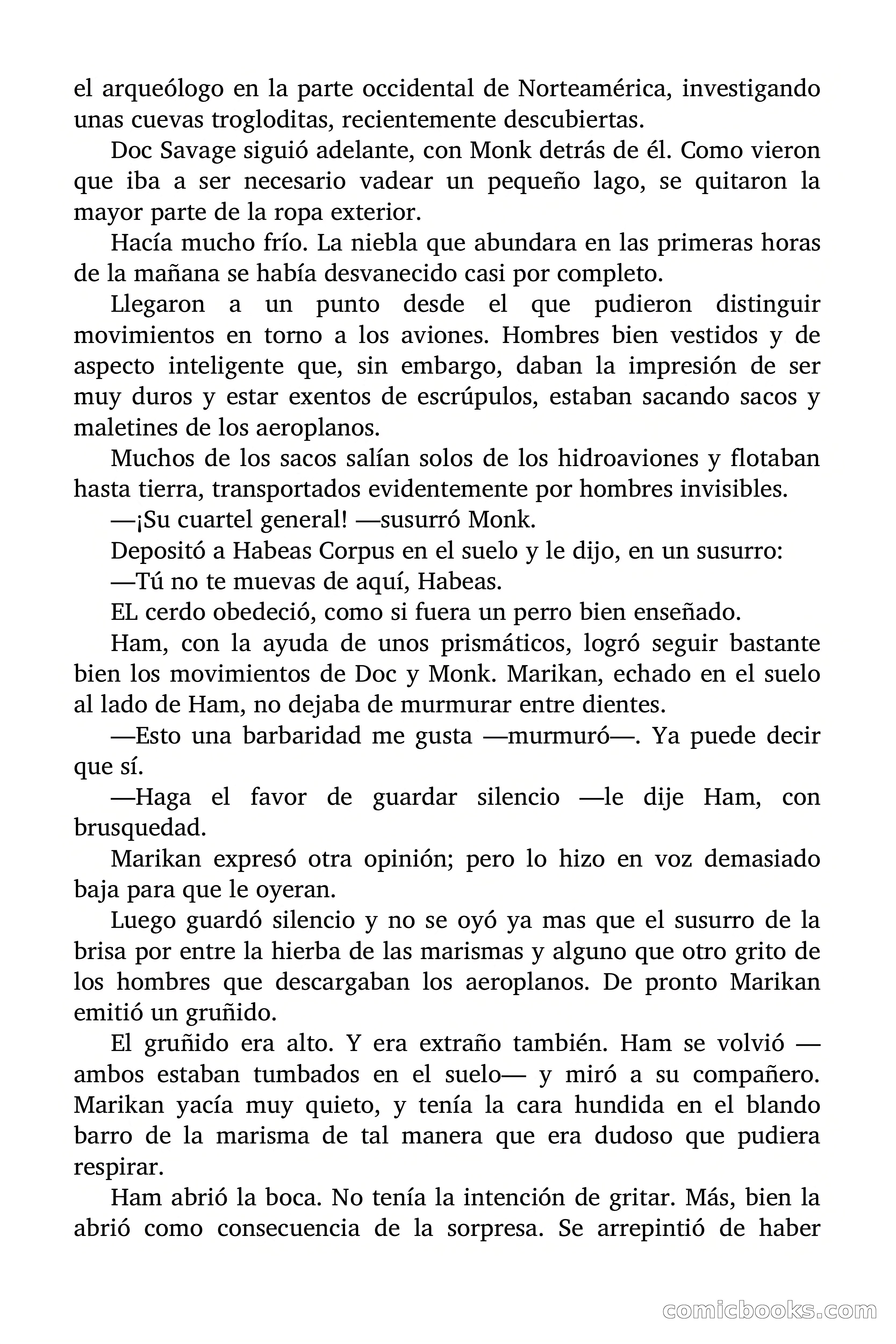 Doc Savage: Legión de Fantasmas — page 103 of 159