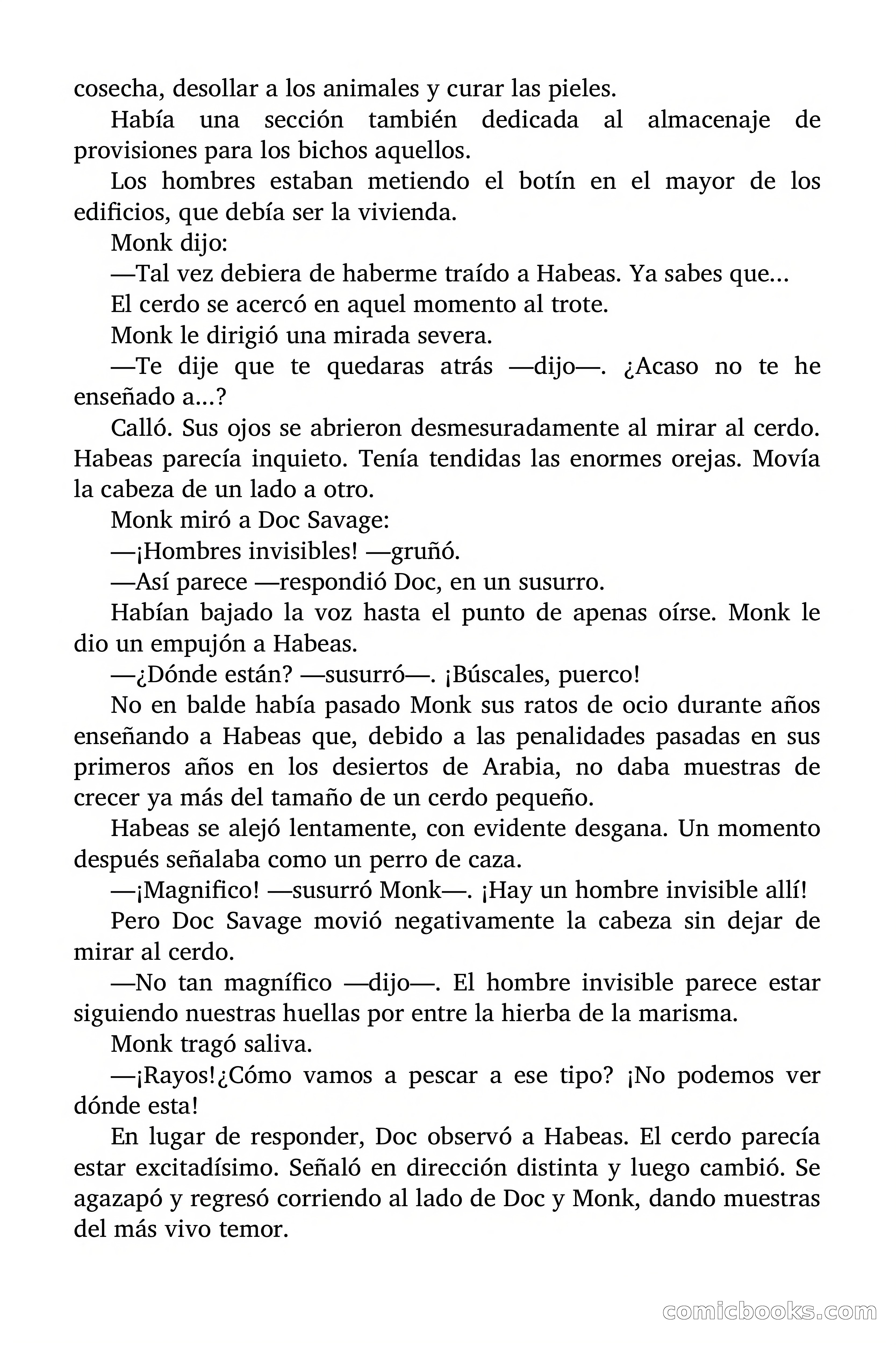 Doc Savage: Legión de Fantasmas — page 105 of 159
