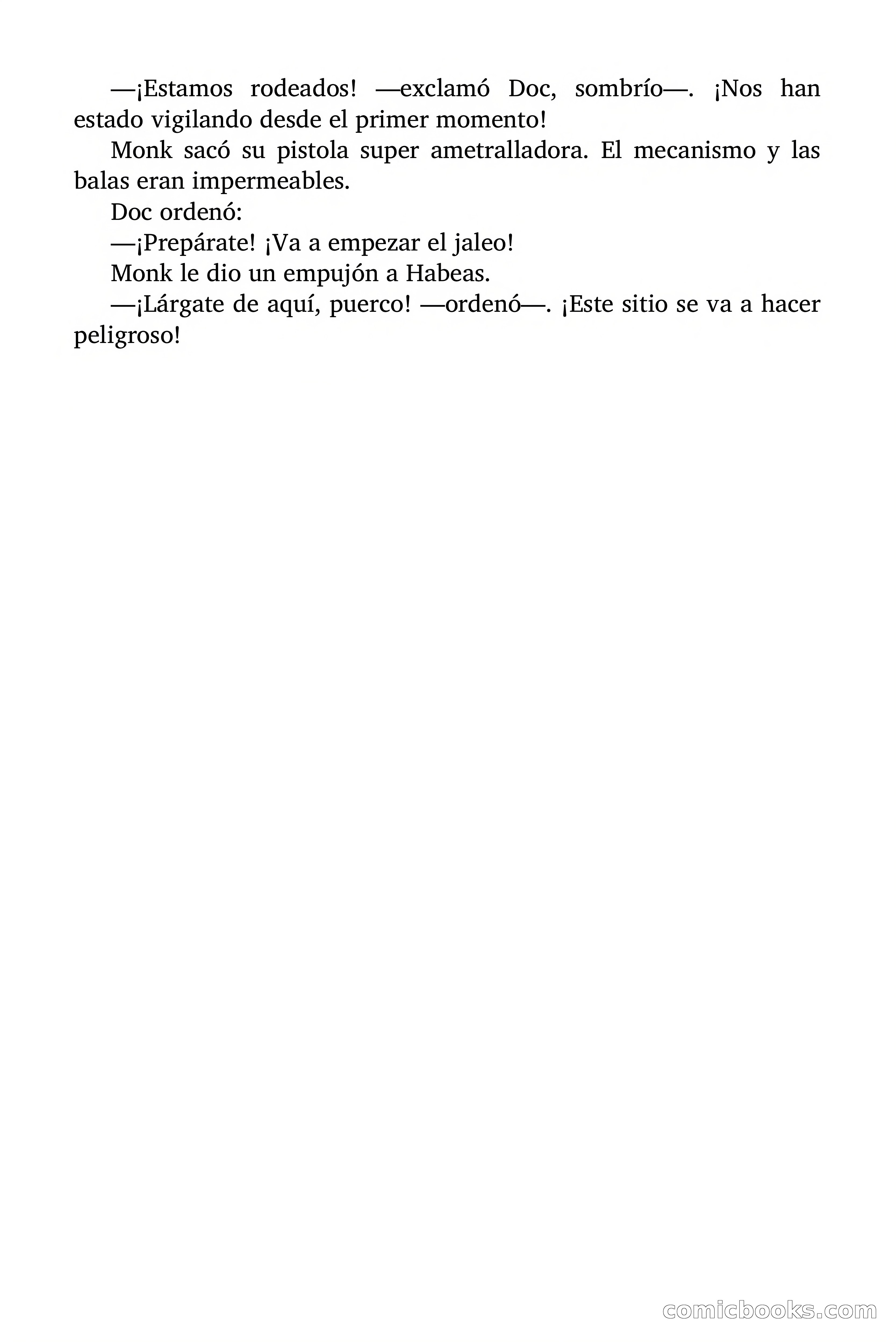Doc Savage: Legión de Fantasmas — page 106 of 159