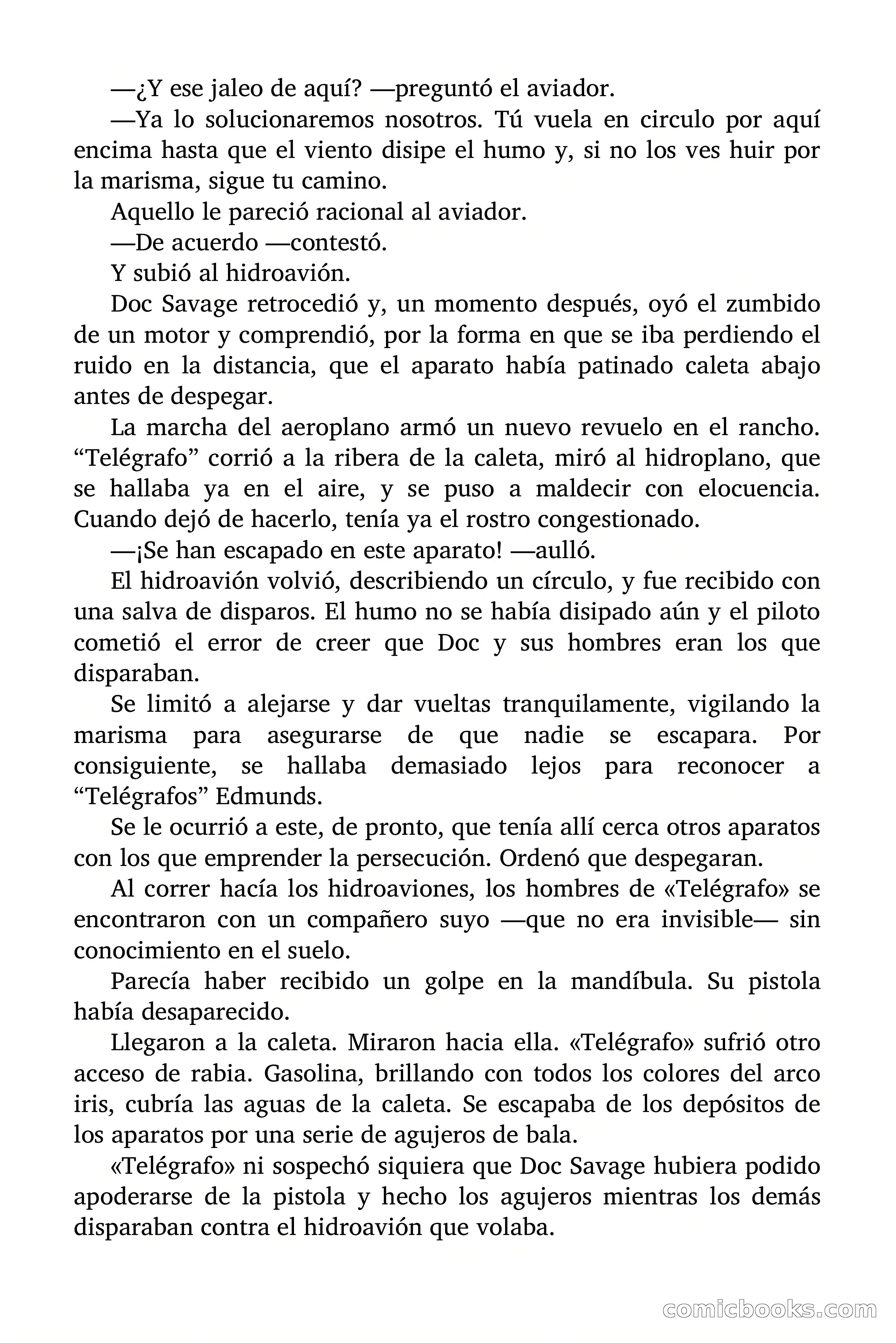 Doc Savage: Legión de Fantasmas — page 109 of 159