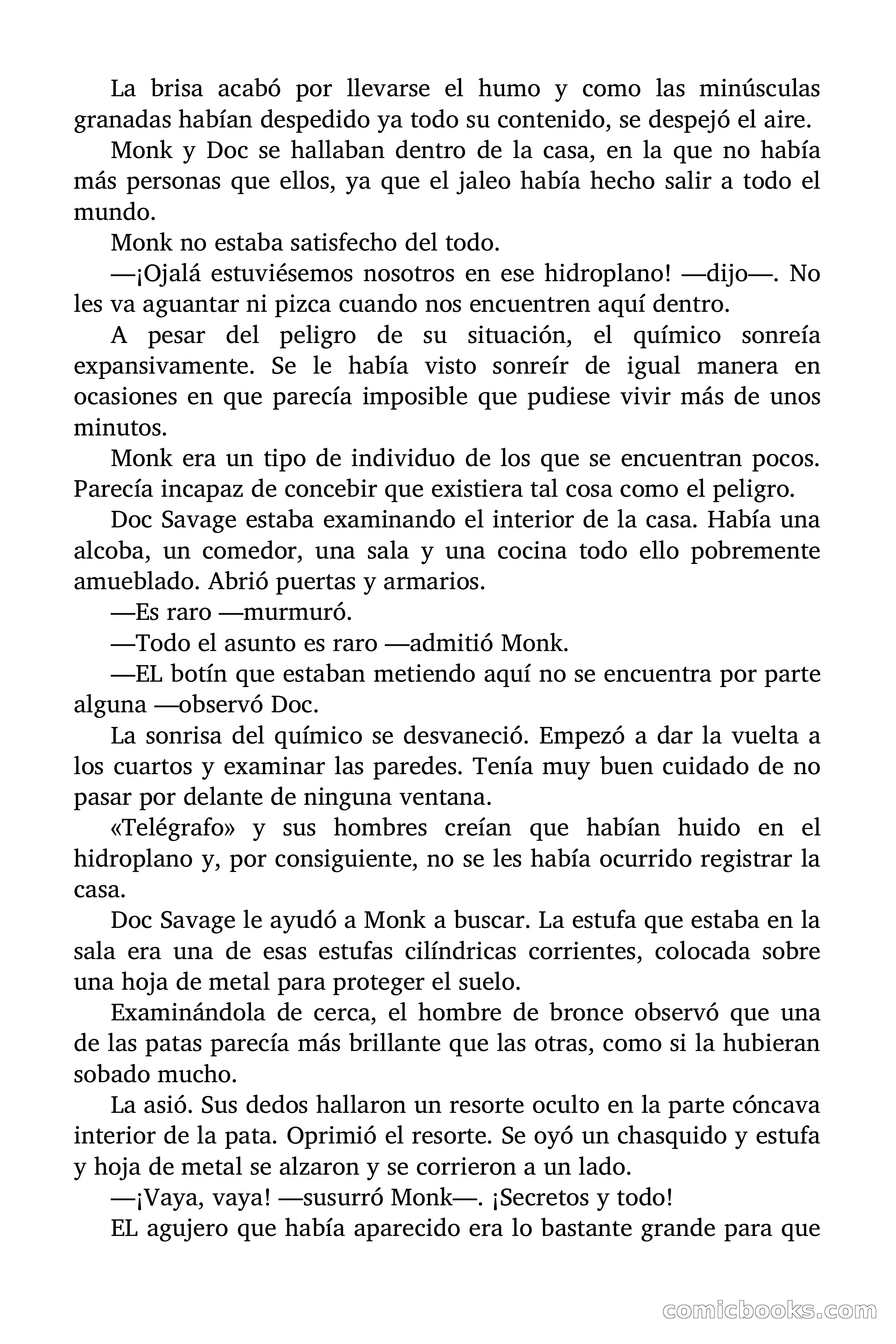 Doc Savage: Legión de Fantasmas — page 110 of 159
