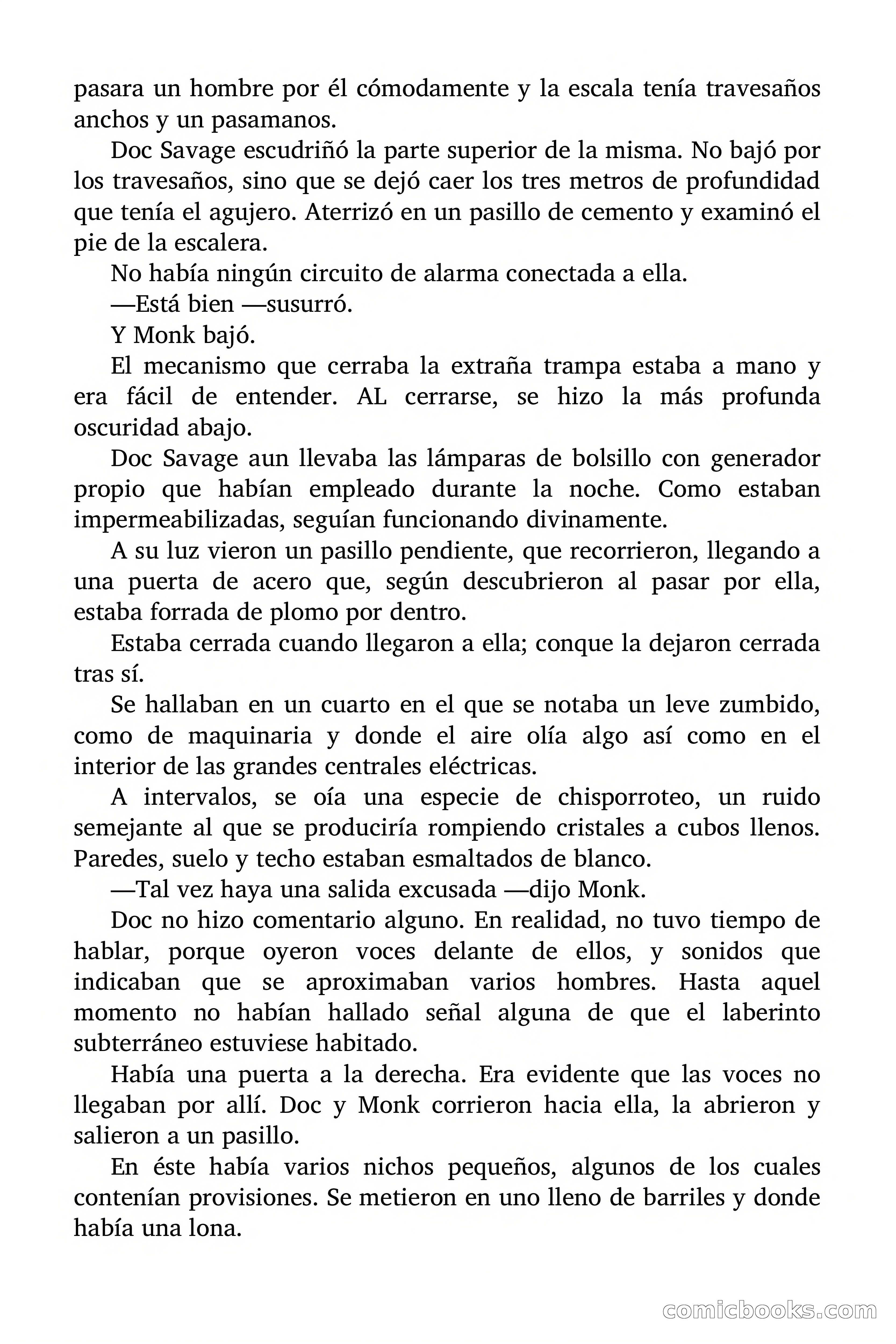 Doc Savage: Legión de Fantasmas — page 111 of 159