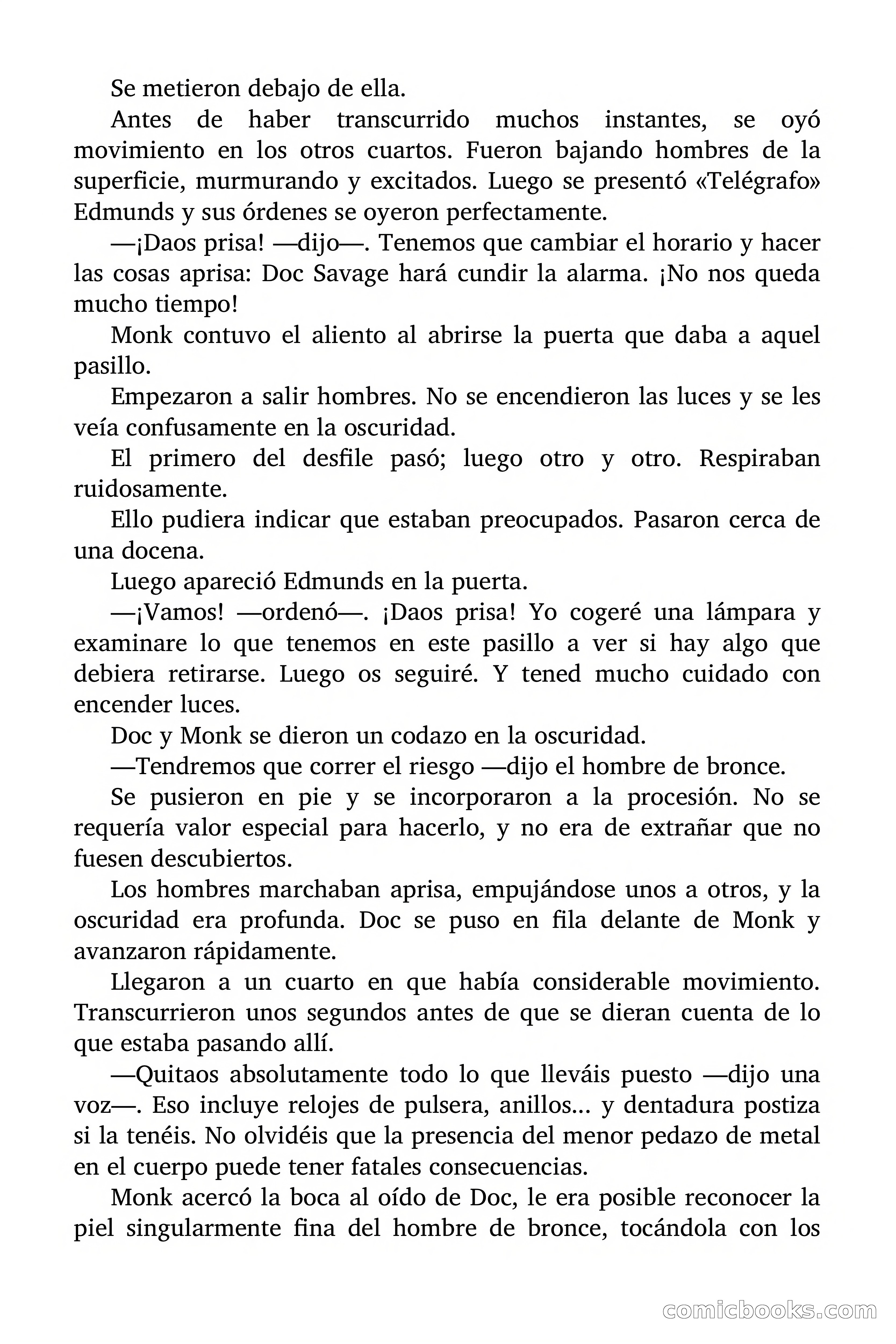 Doc Savage: Legión de Fantasmas — page 112 of 159