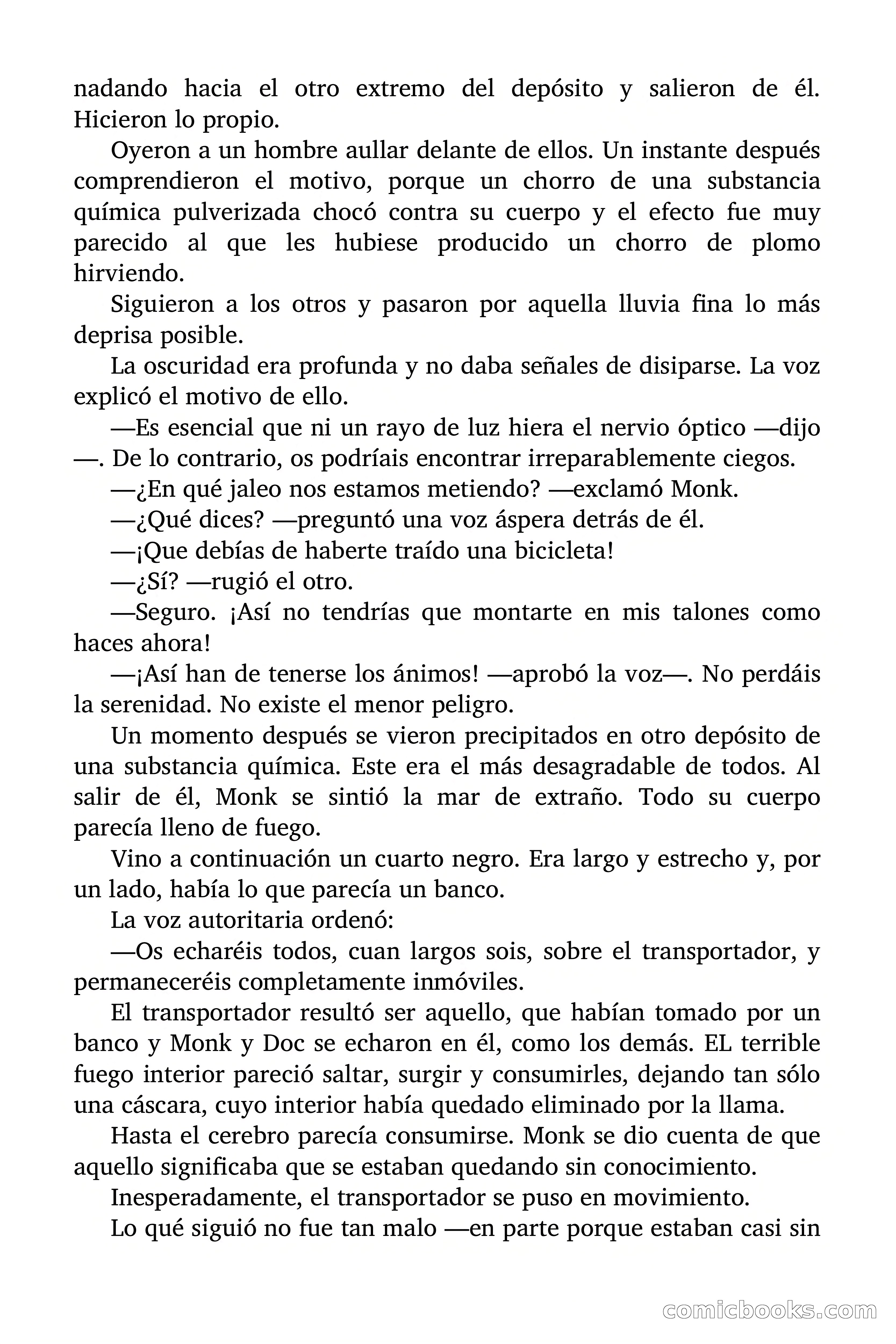 Doc Savage: Legión de Fantasmas — page 114 of 159