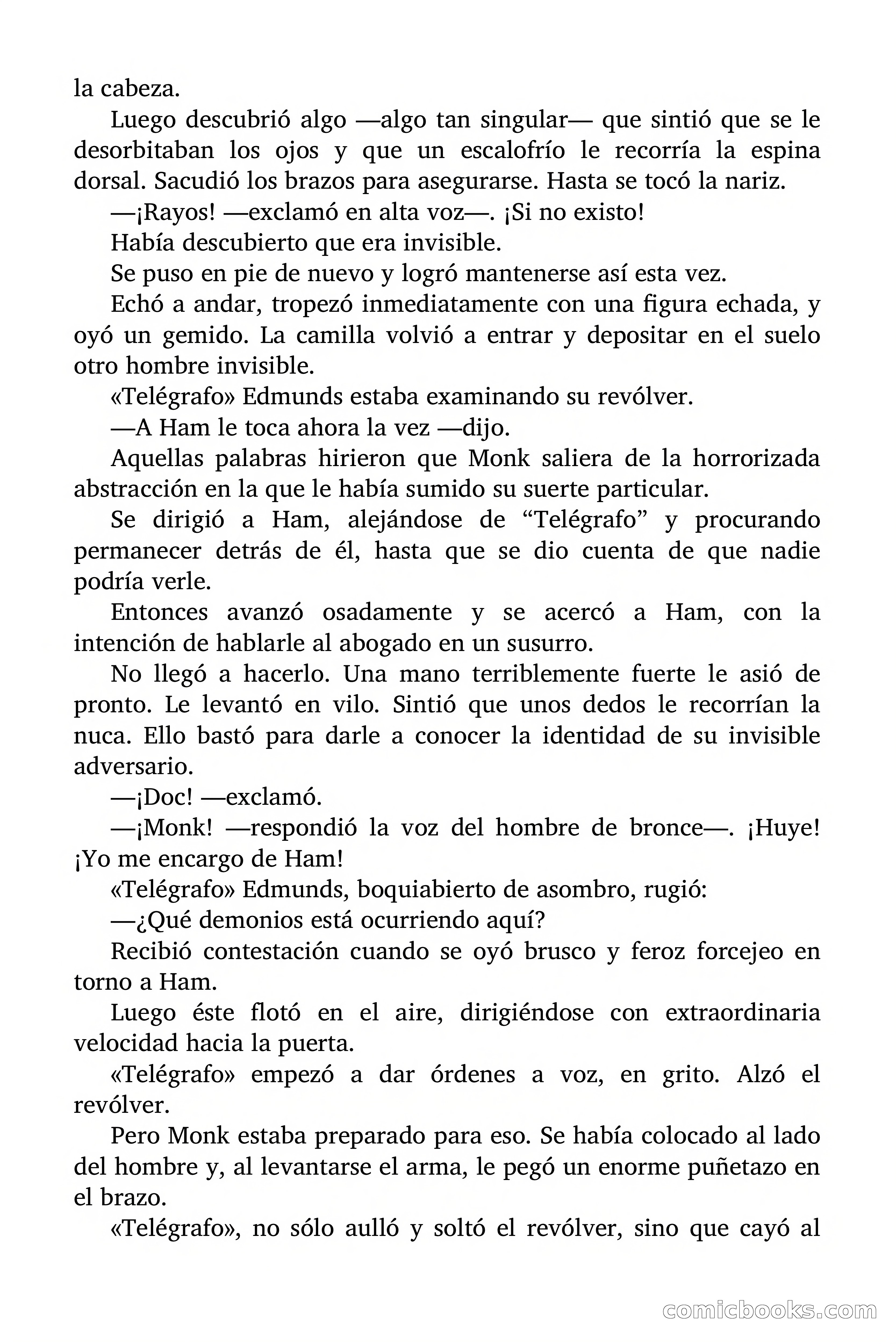 Doc Savage: Legión de Fantasmas — page 118 of 159