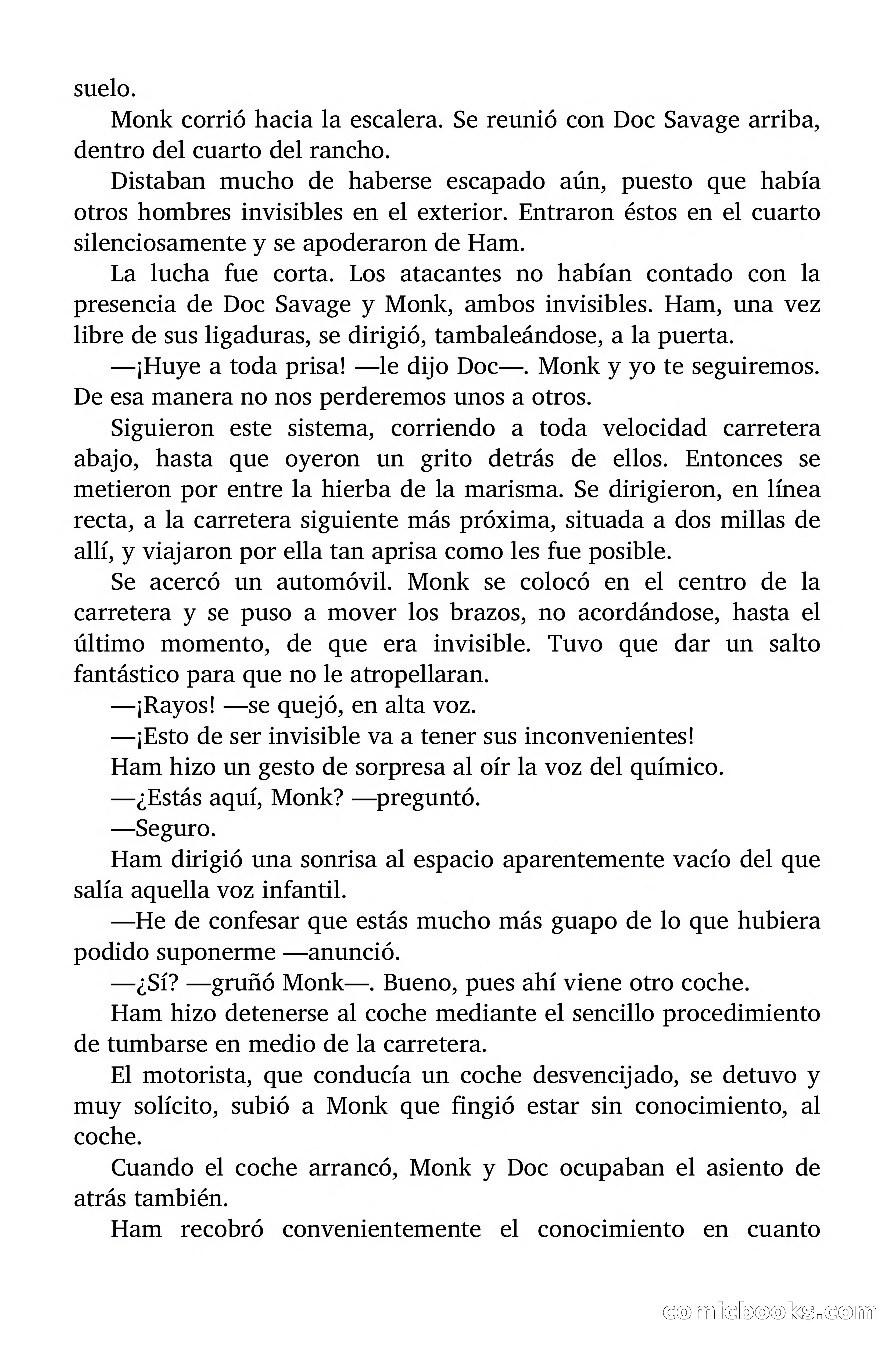Doc Savage: Legión de Fantasmas — page 119 of 159