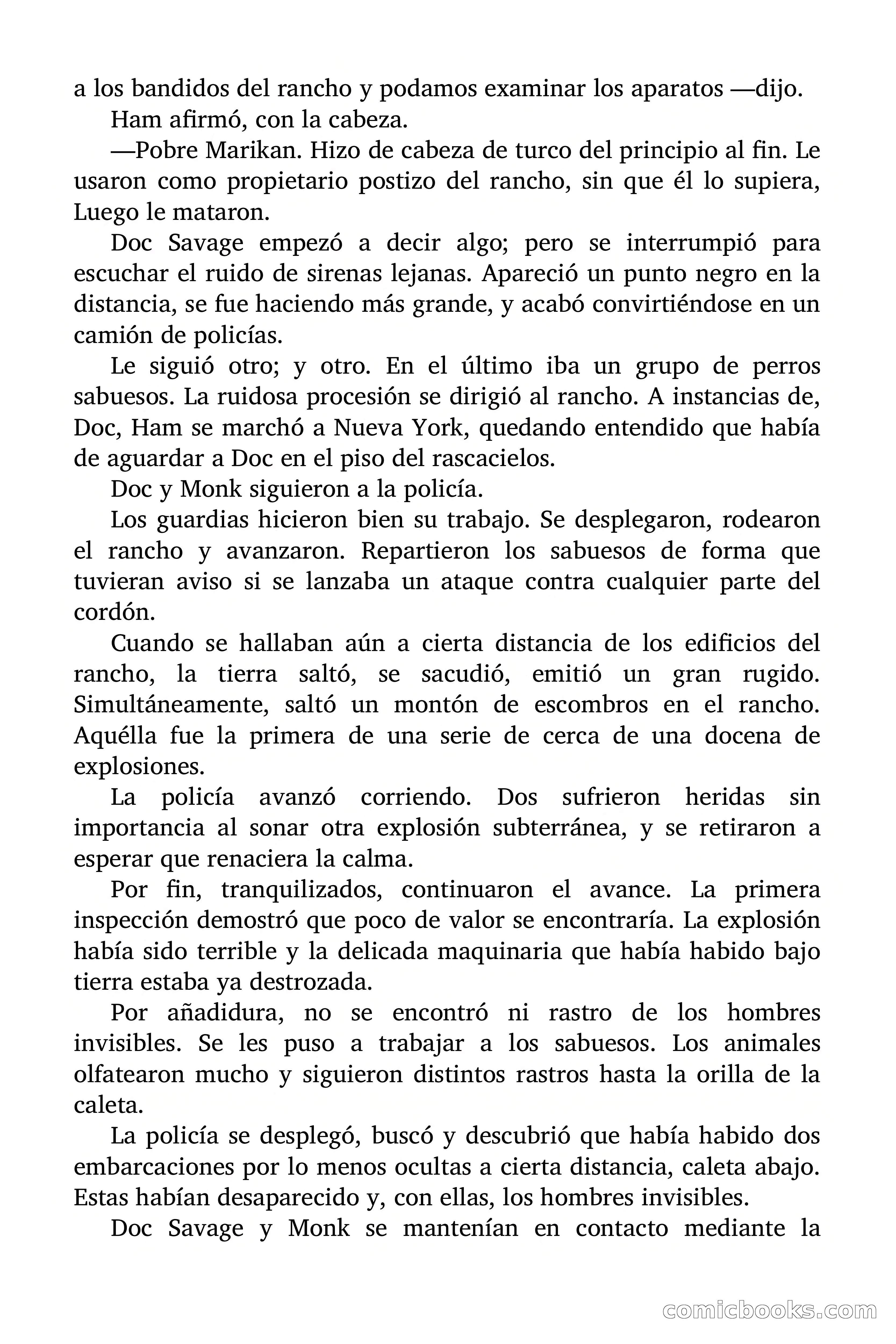 Doc Savage: Legión de Fantasmas — page 121 of 159