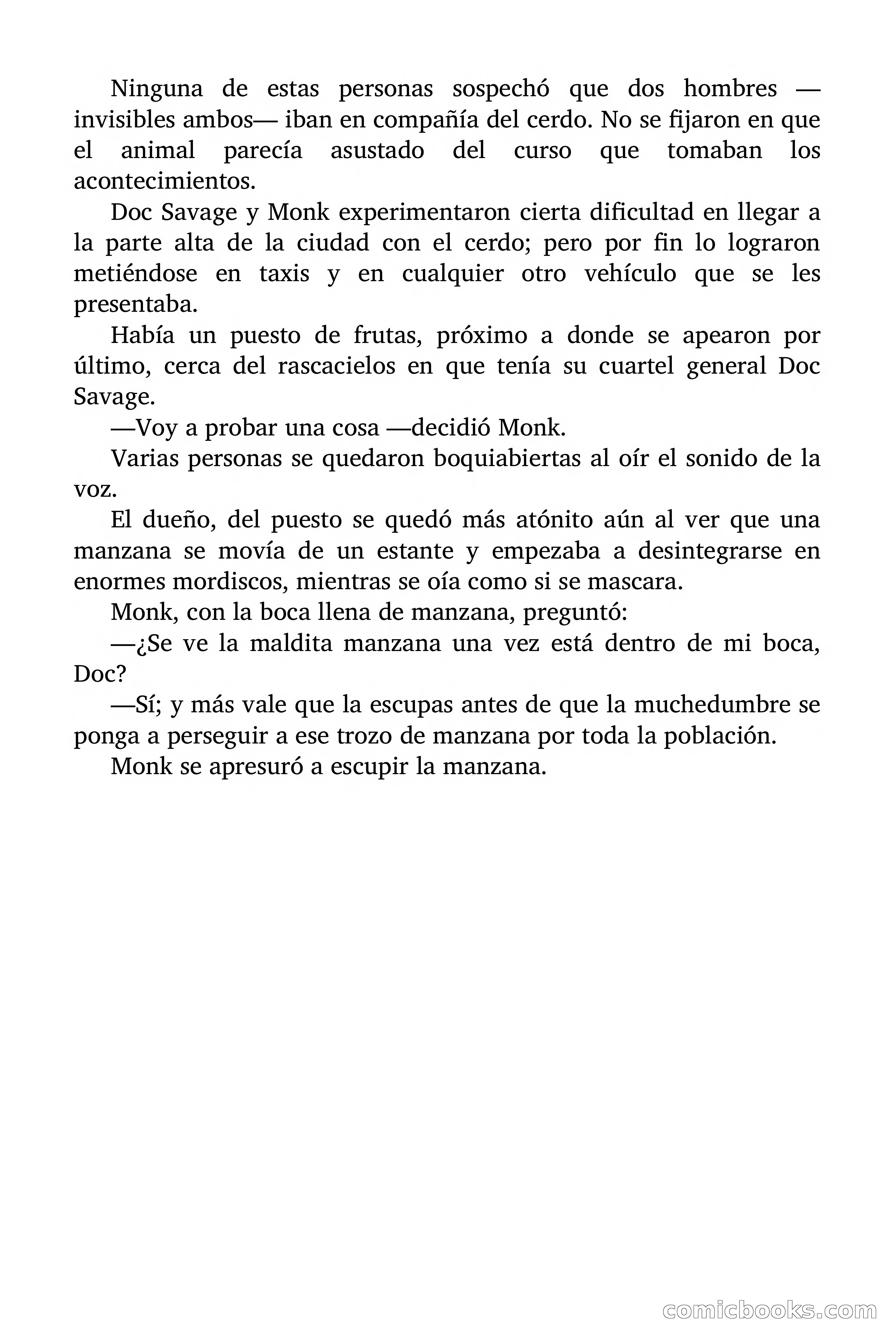 Doc Savage: Legión de Fantasmas — page 123 of 159