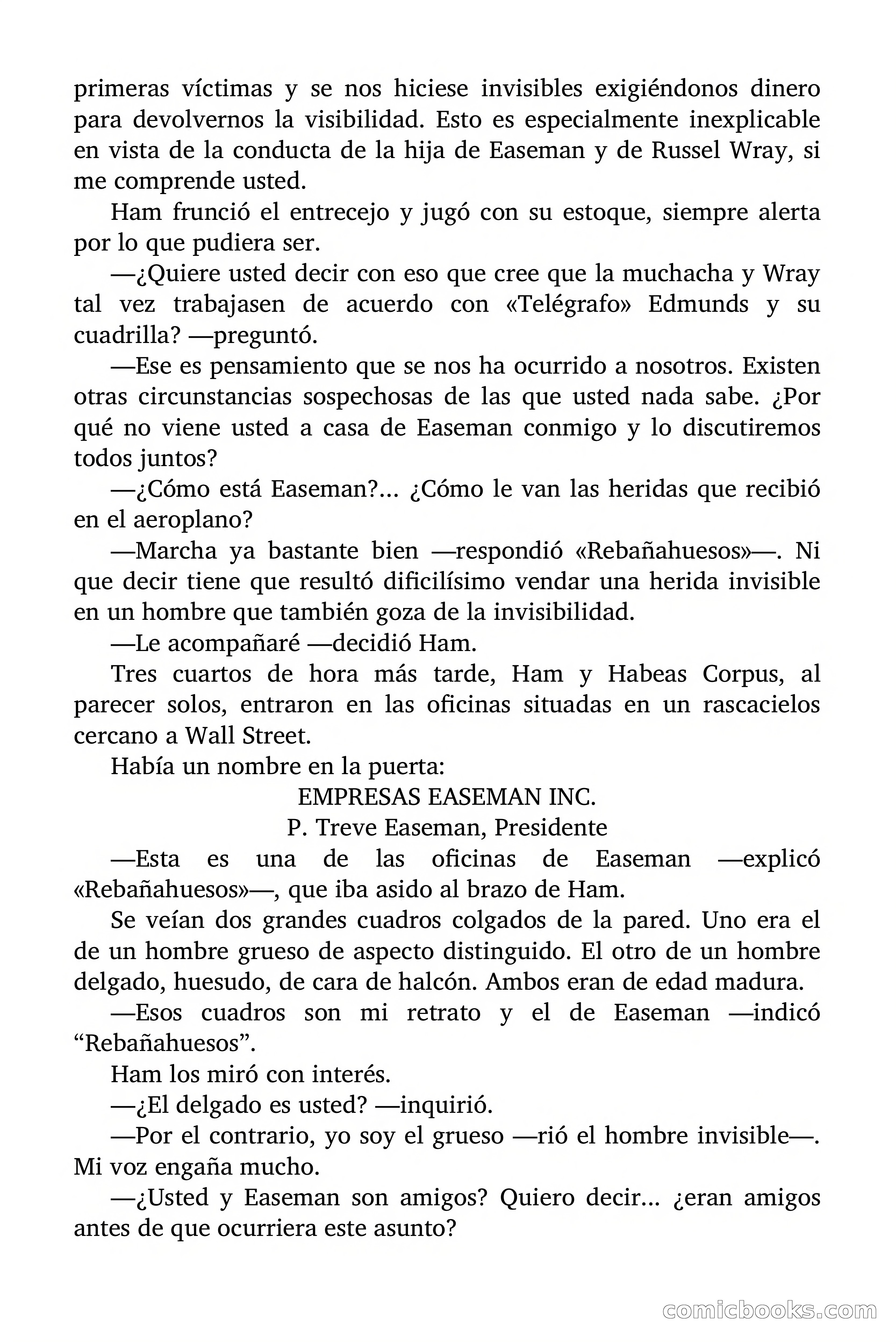 Doc Savage: Legión de Fantasmas — page 128 of 159