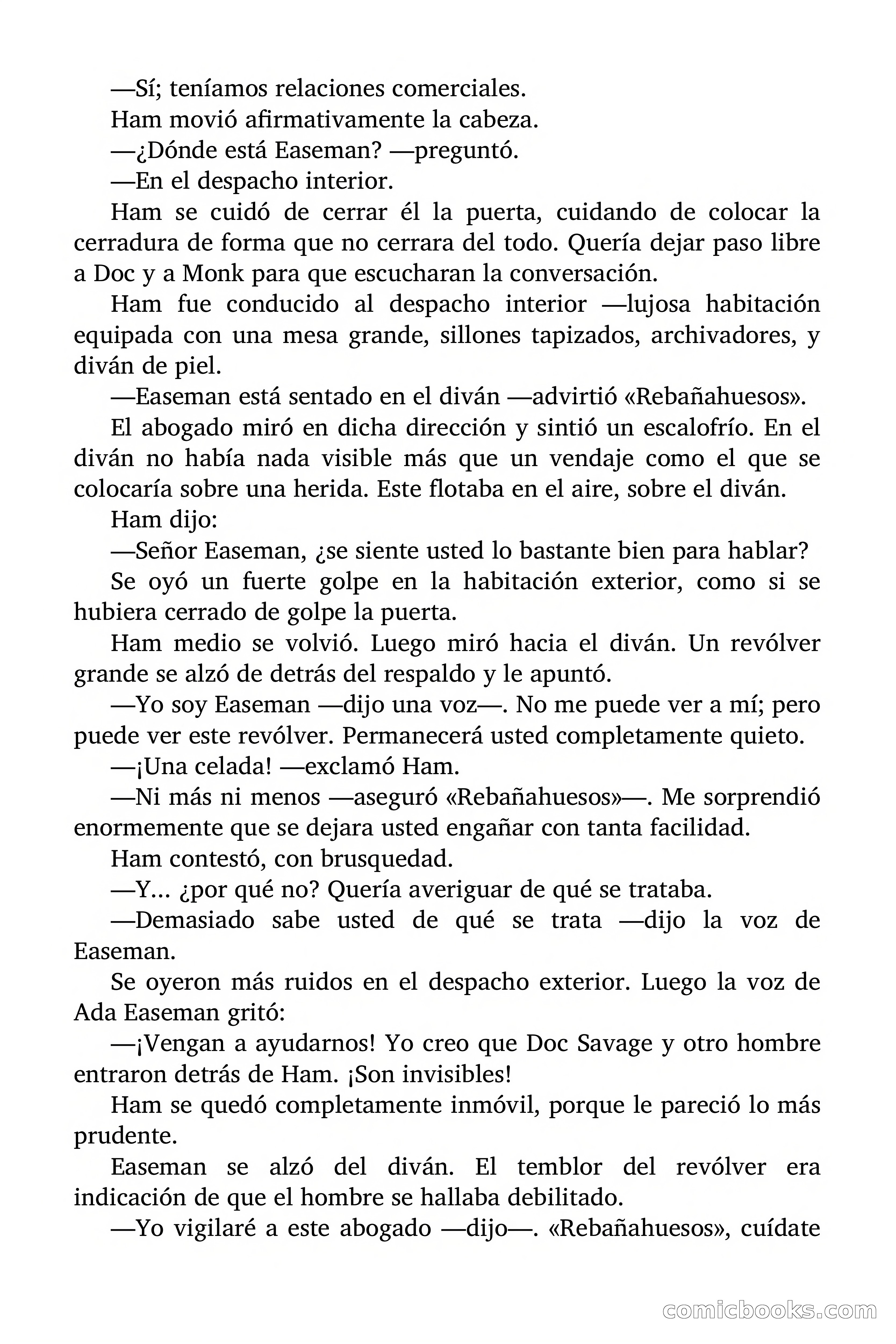 Doc Savage: Legión de Fantasmas — page 129 of 159