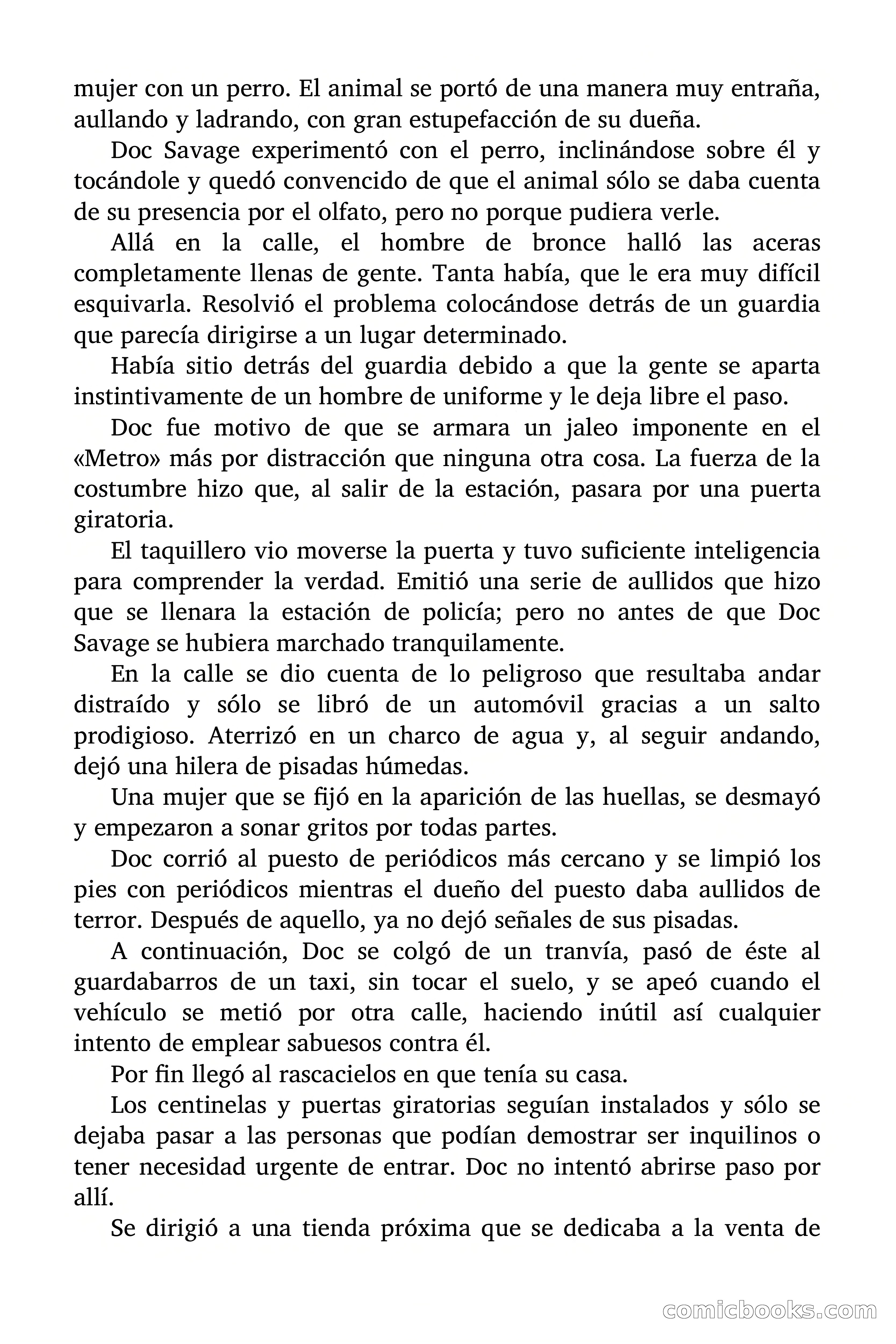 Doc Savage: Legión de Fantasmas — page 134 of 159