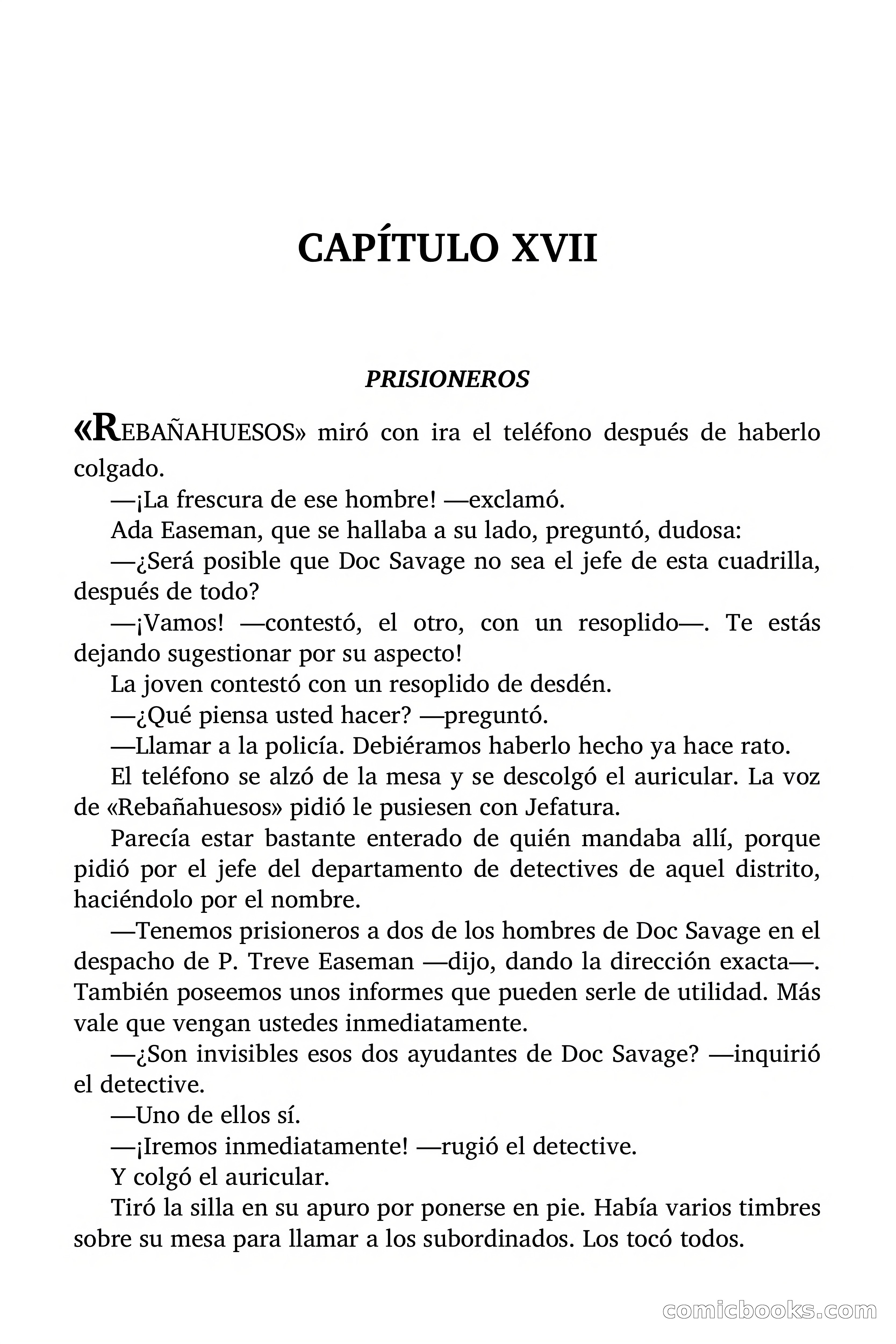 Doc Savage: Legión de Fantasmas — page 139 of 159